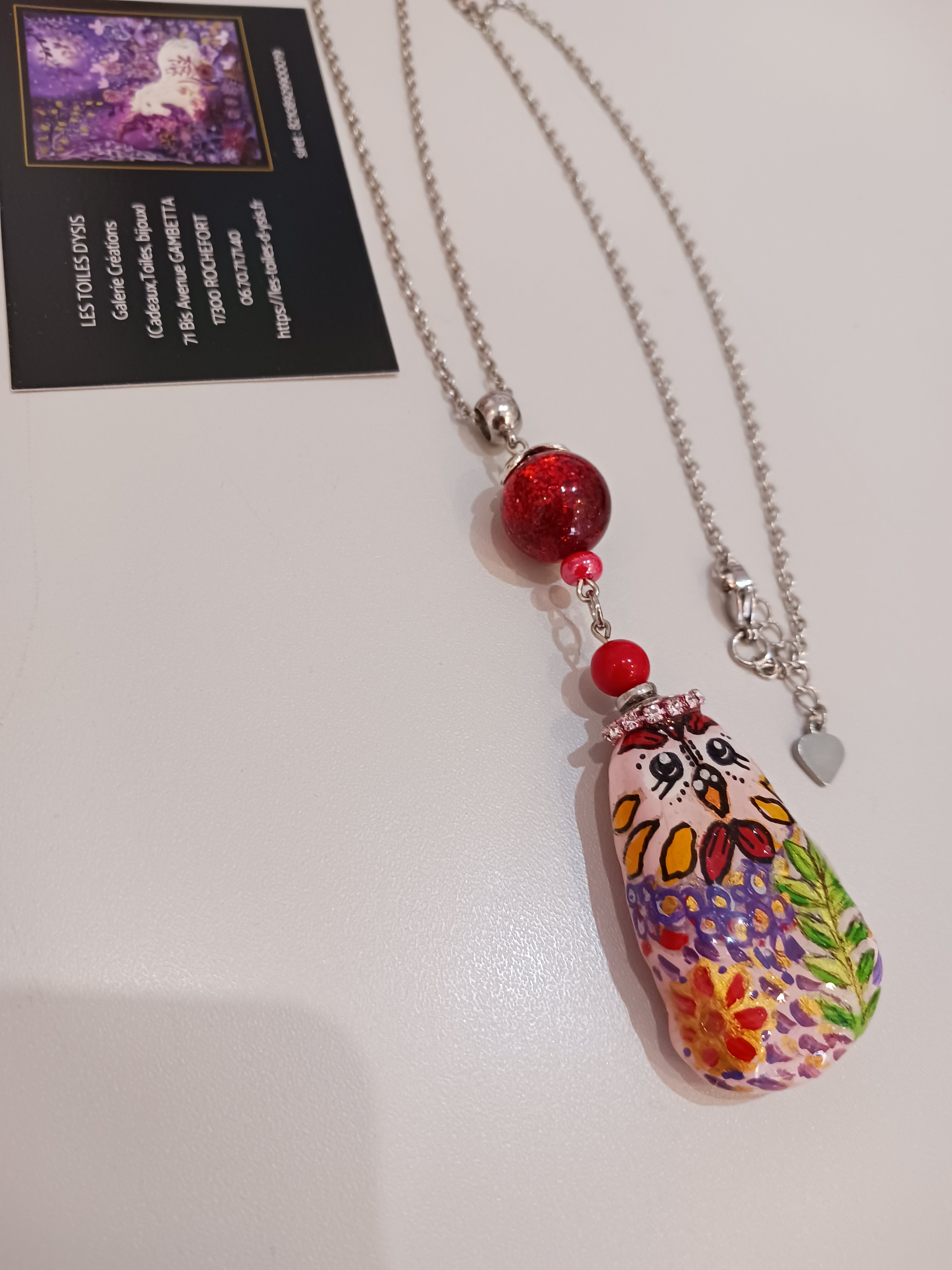 Collier Kiki la cocotte