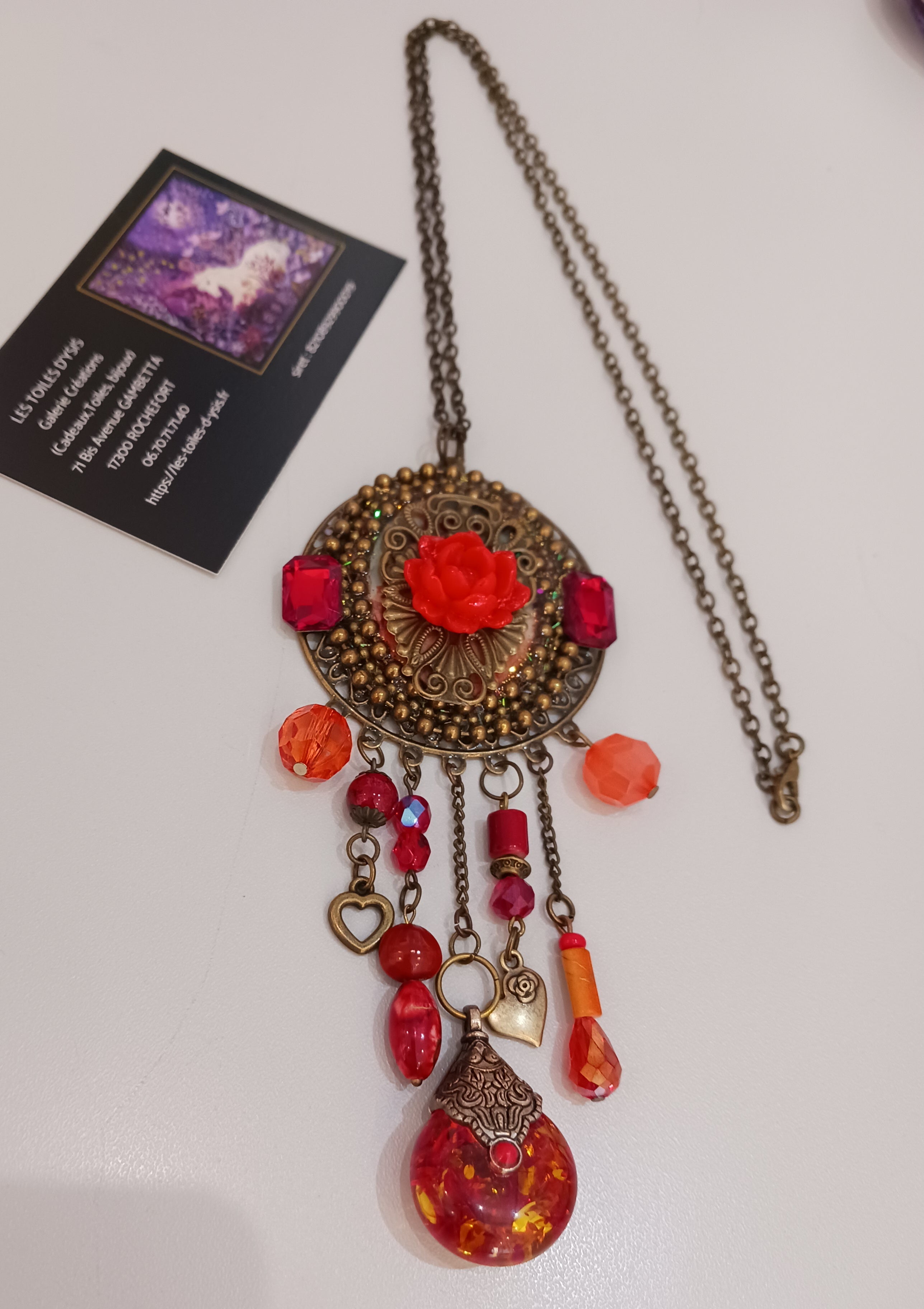 Collier inspiration Frida