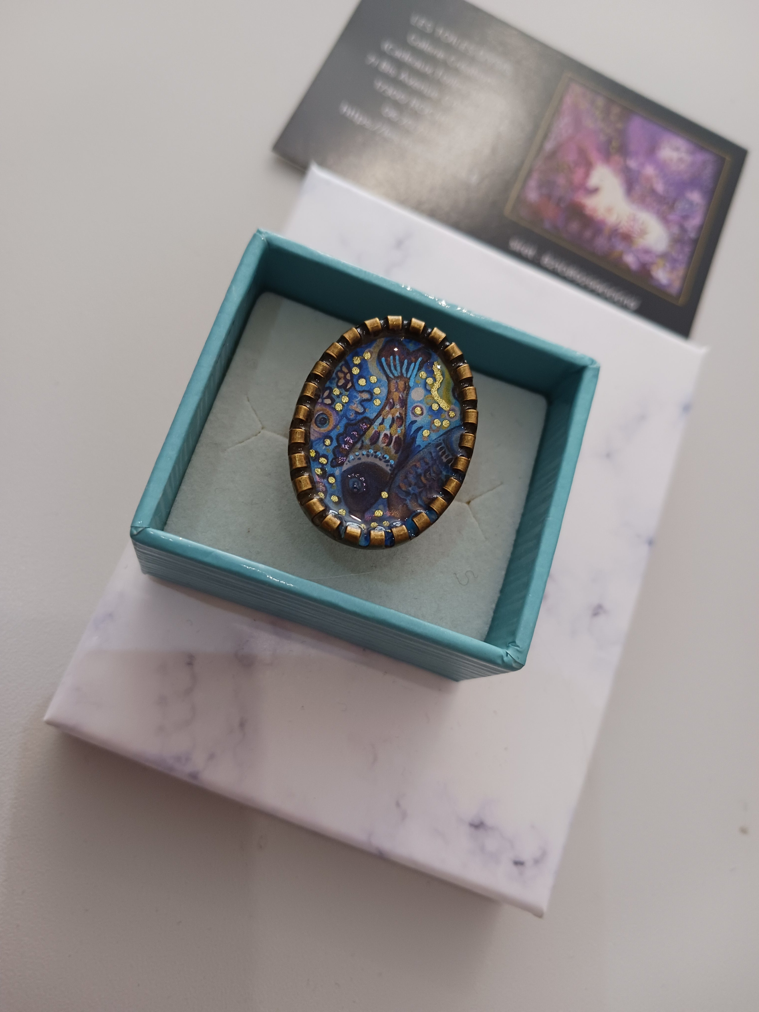Bague "Dans les flots"