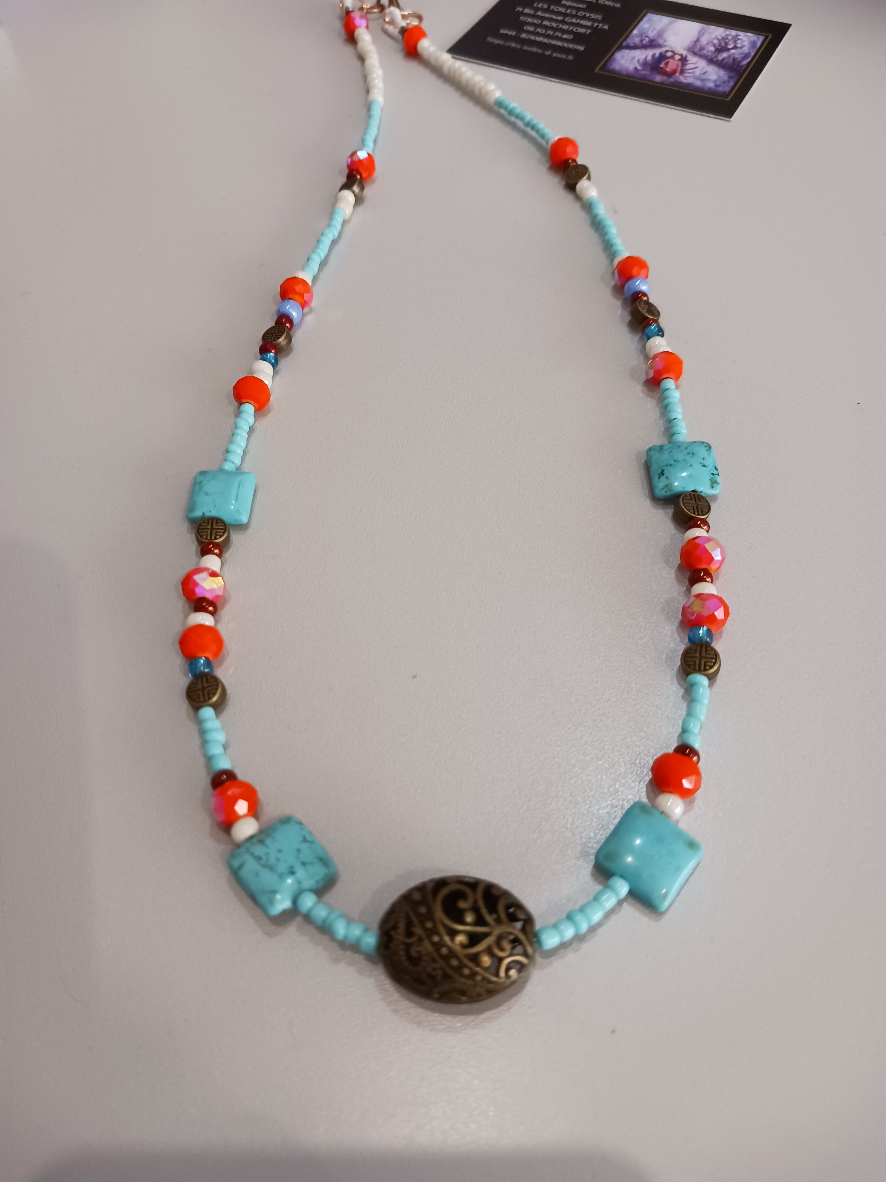 Collier "Les beaux jours" Réservé