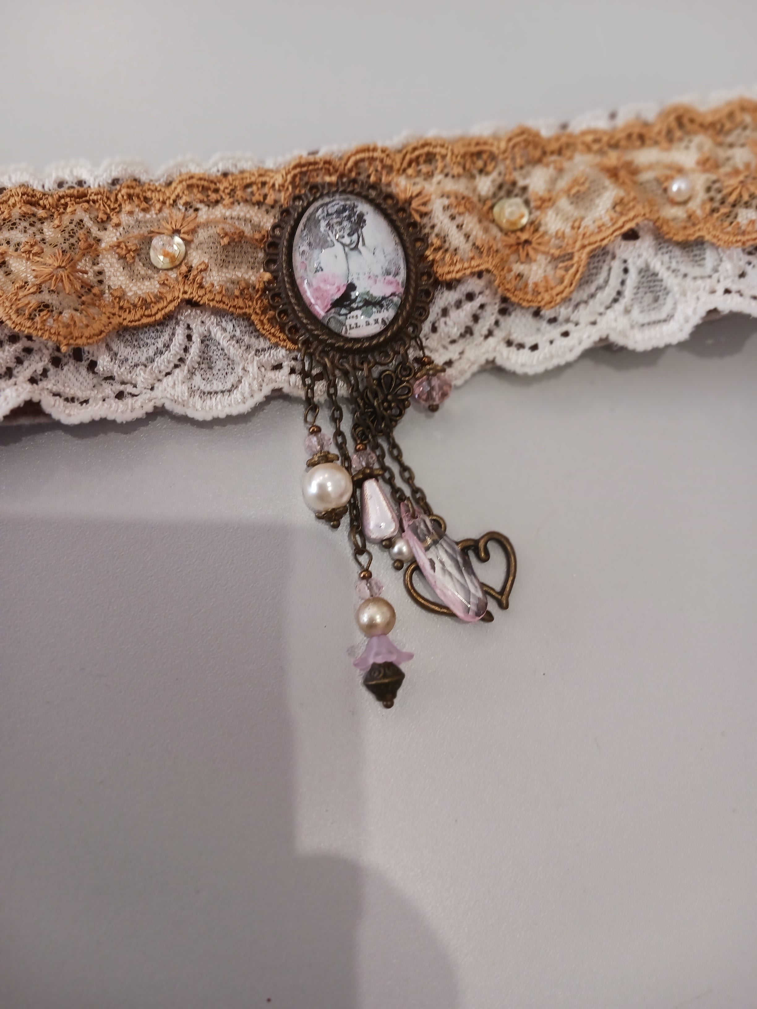 Collier de cou romantique