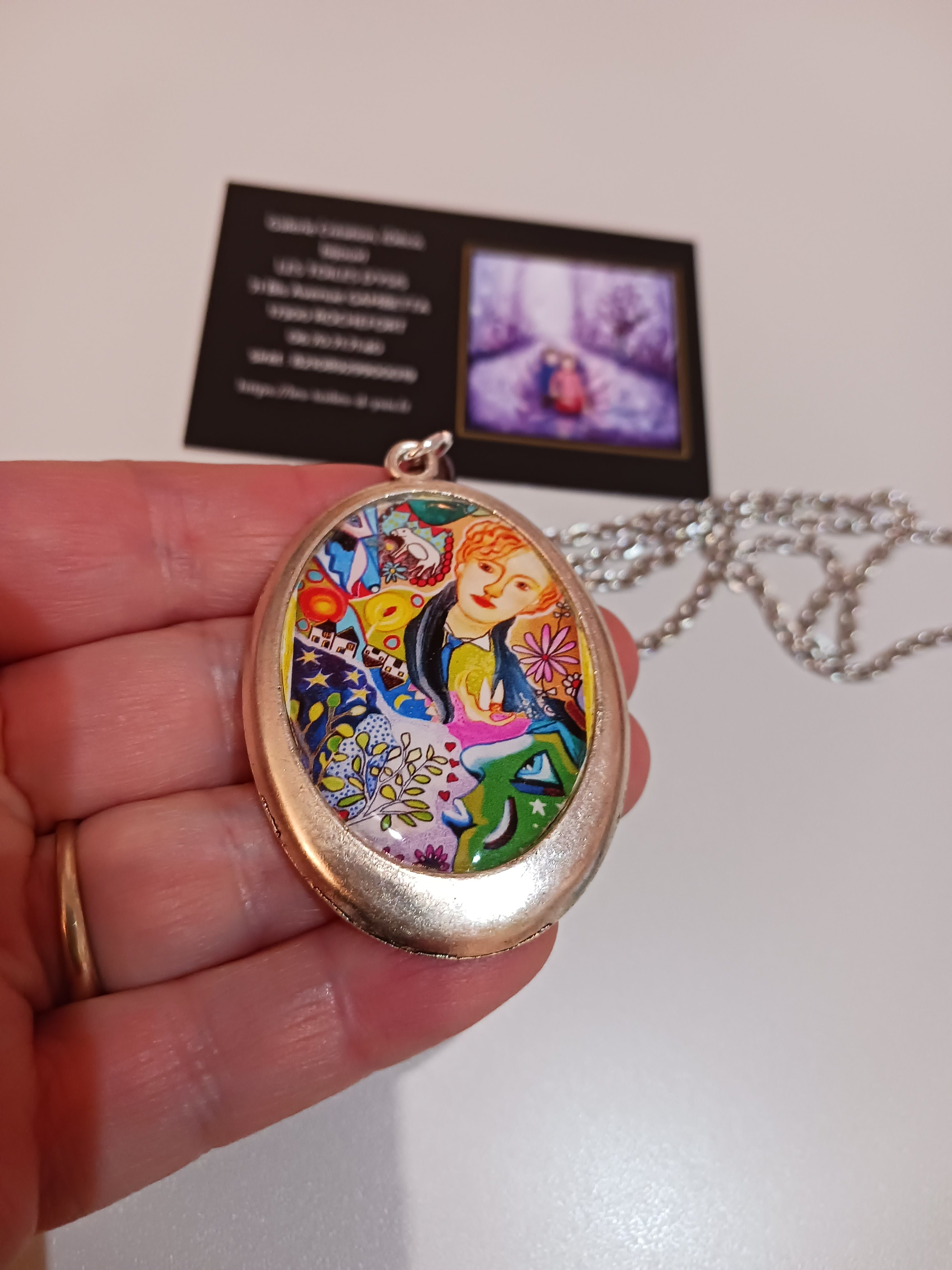 Collier Le prince Chagall