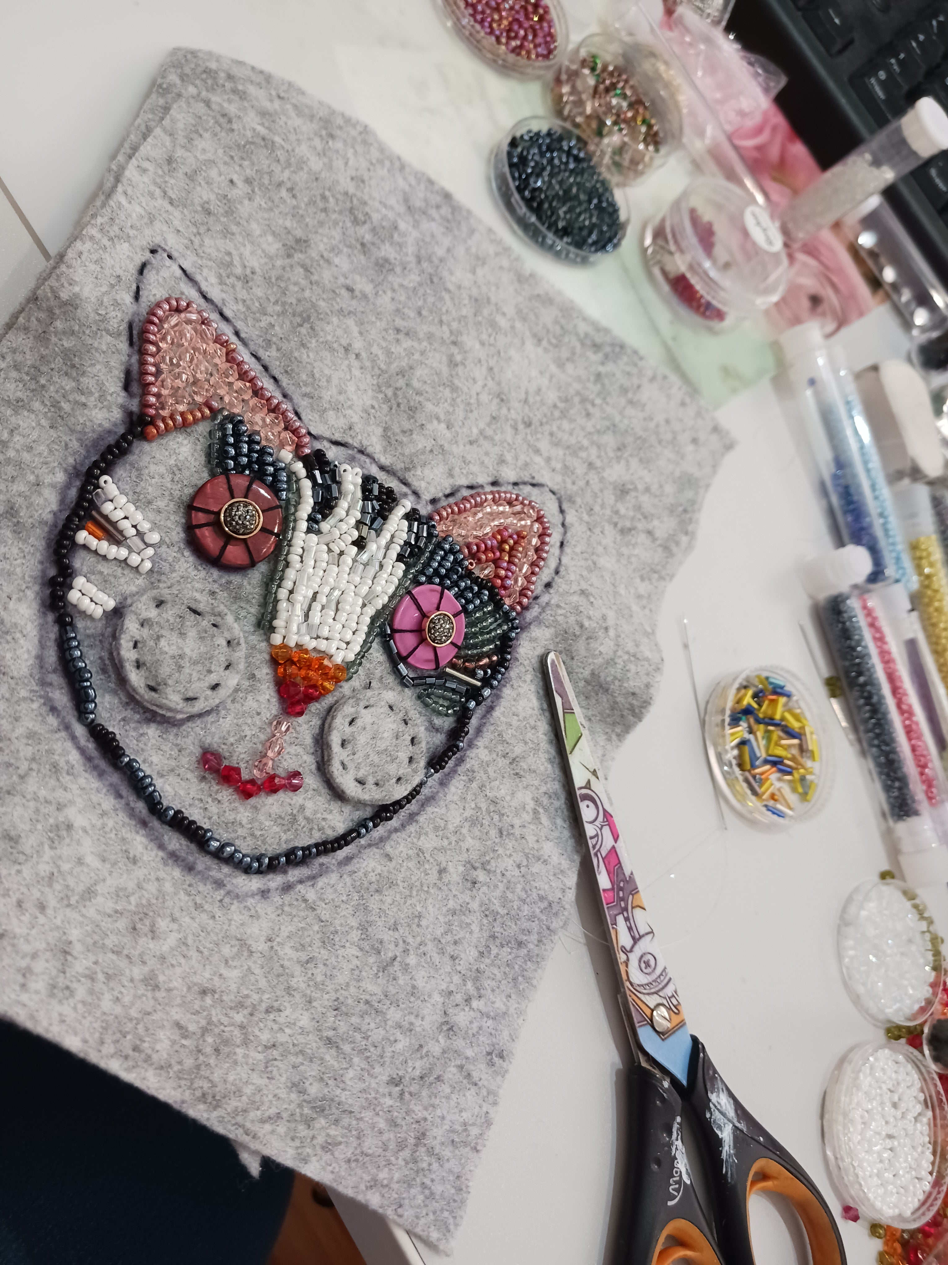 Collier Funny Cat