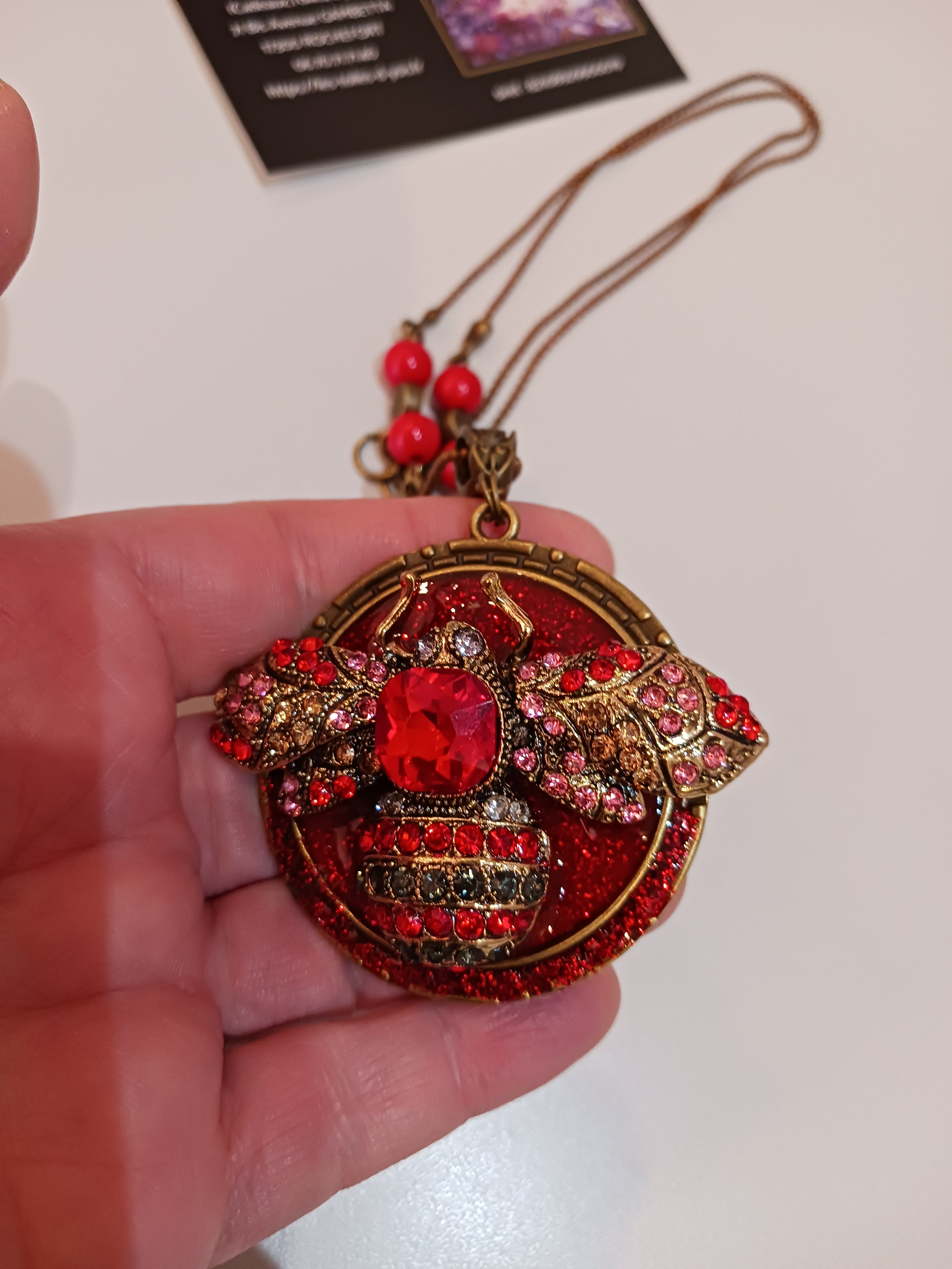 Collier Papillon de nuit Royal