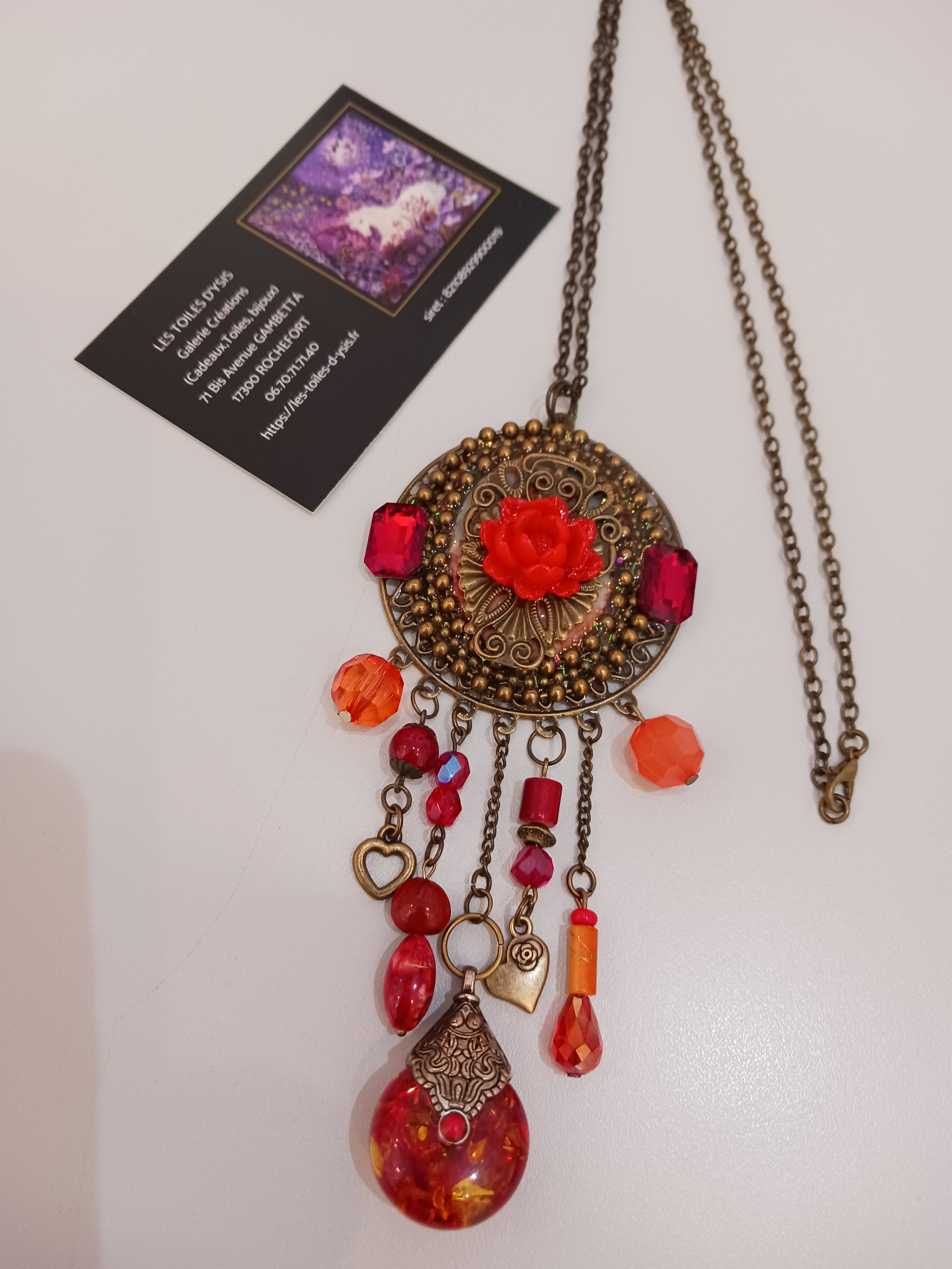 Collier inspiration Frida