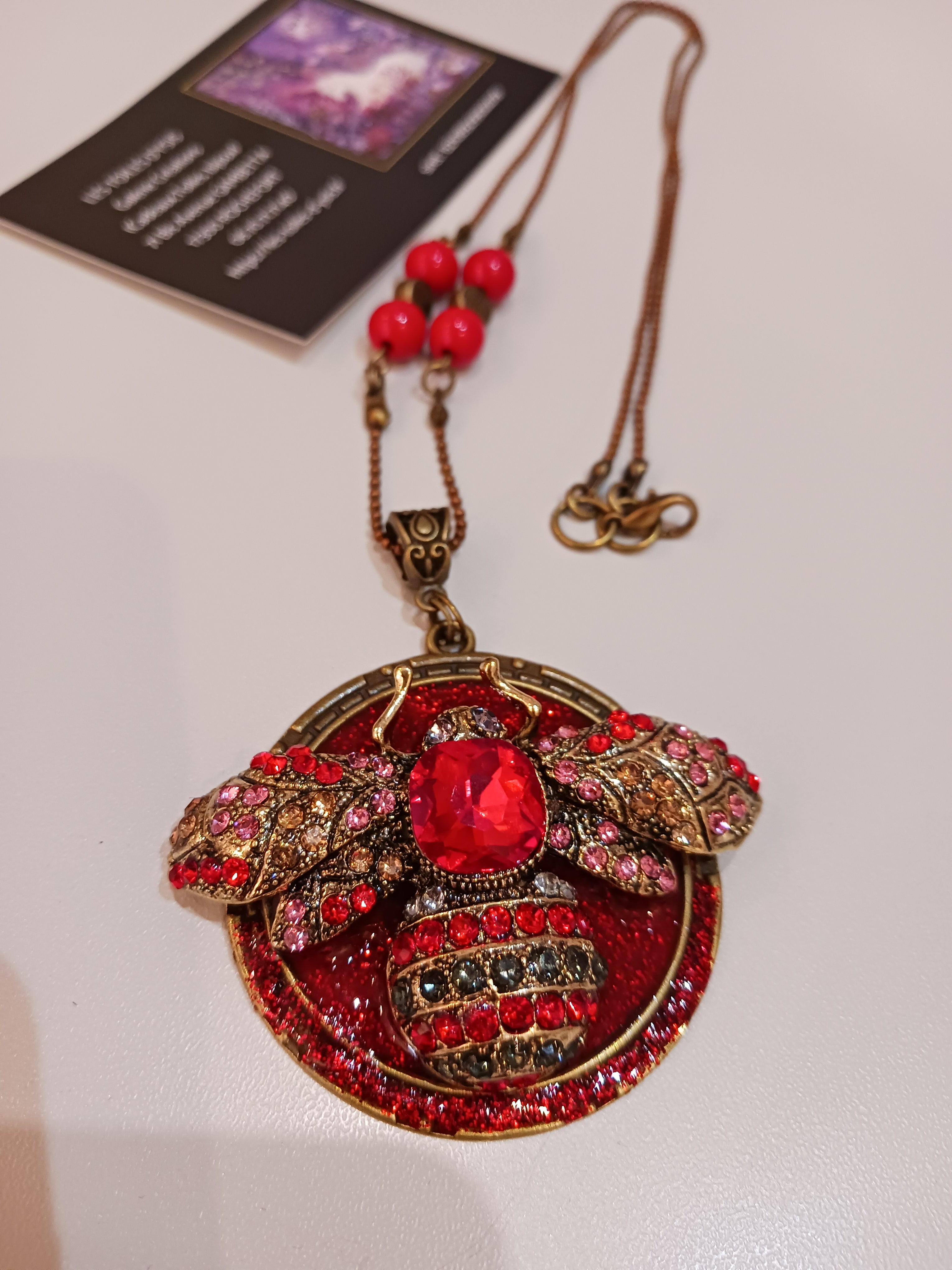 Collier Papillon de nuit Royal