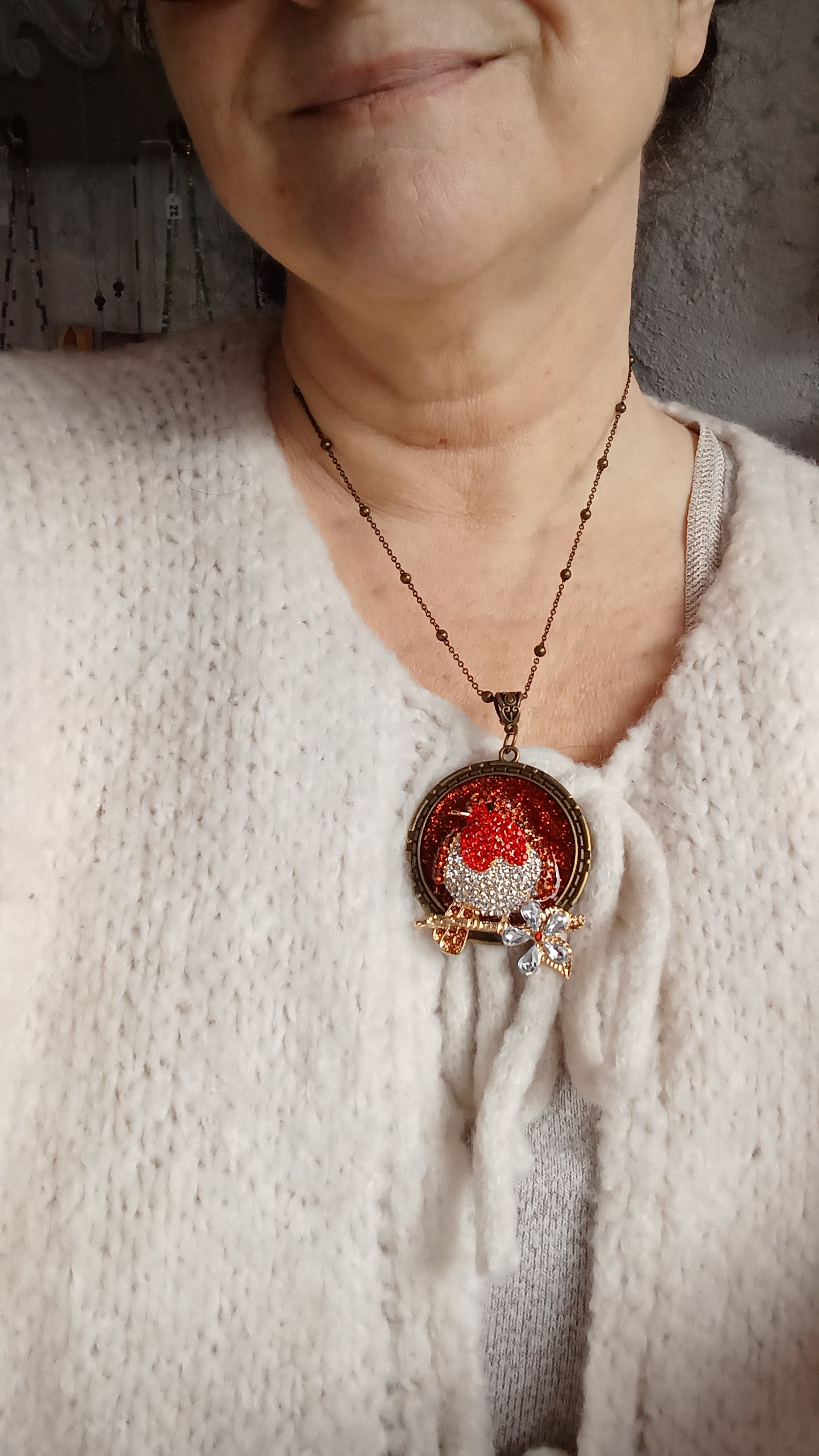 Collier petit rouge-gorge