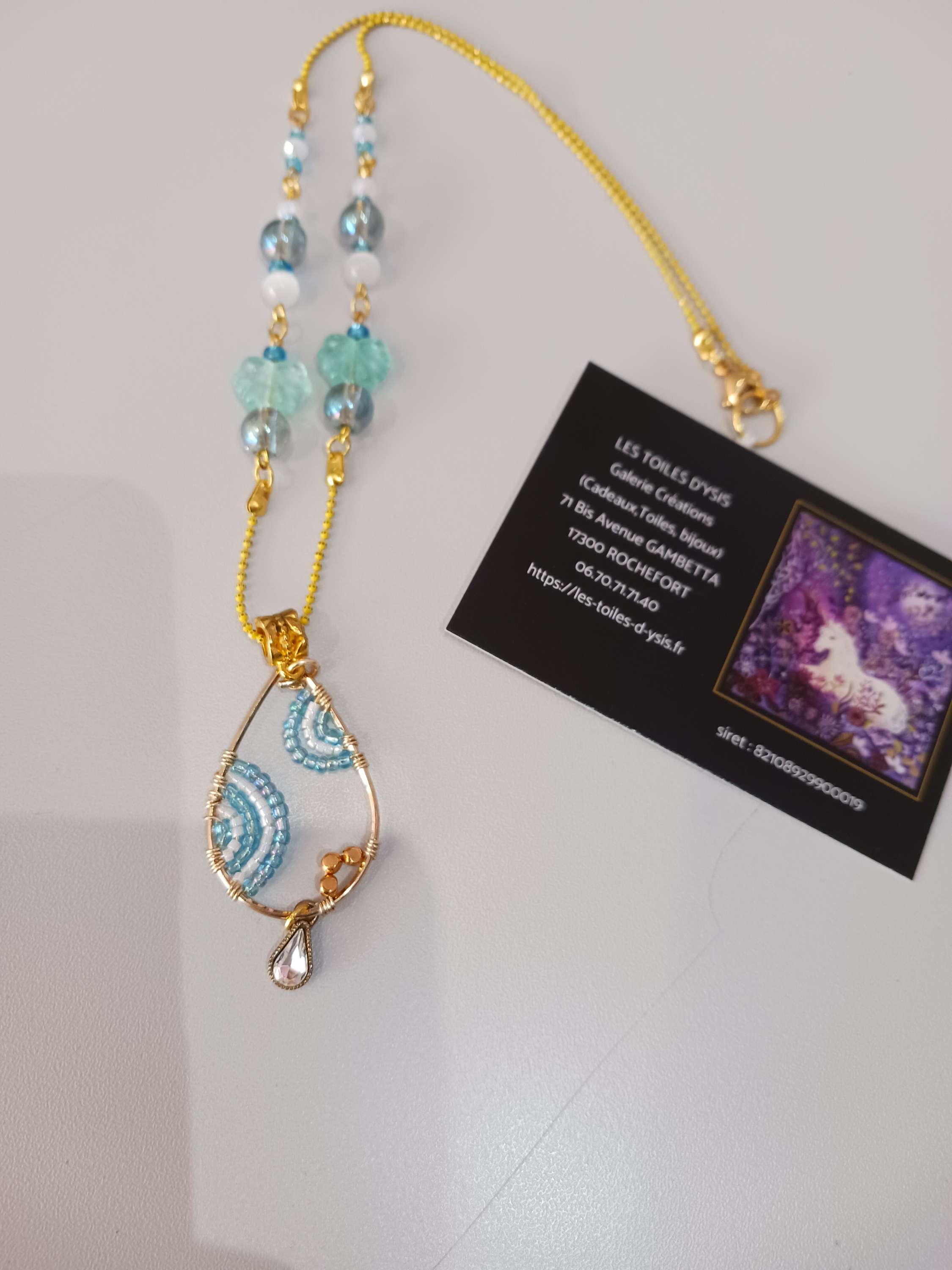 Collier Derniers rayons d'été