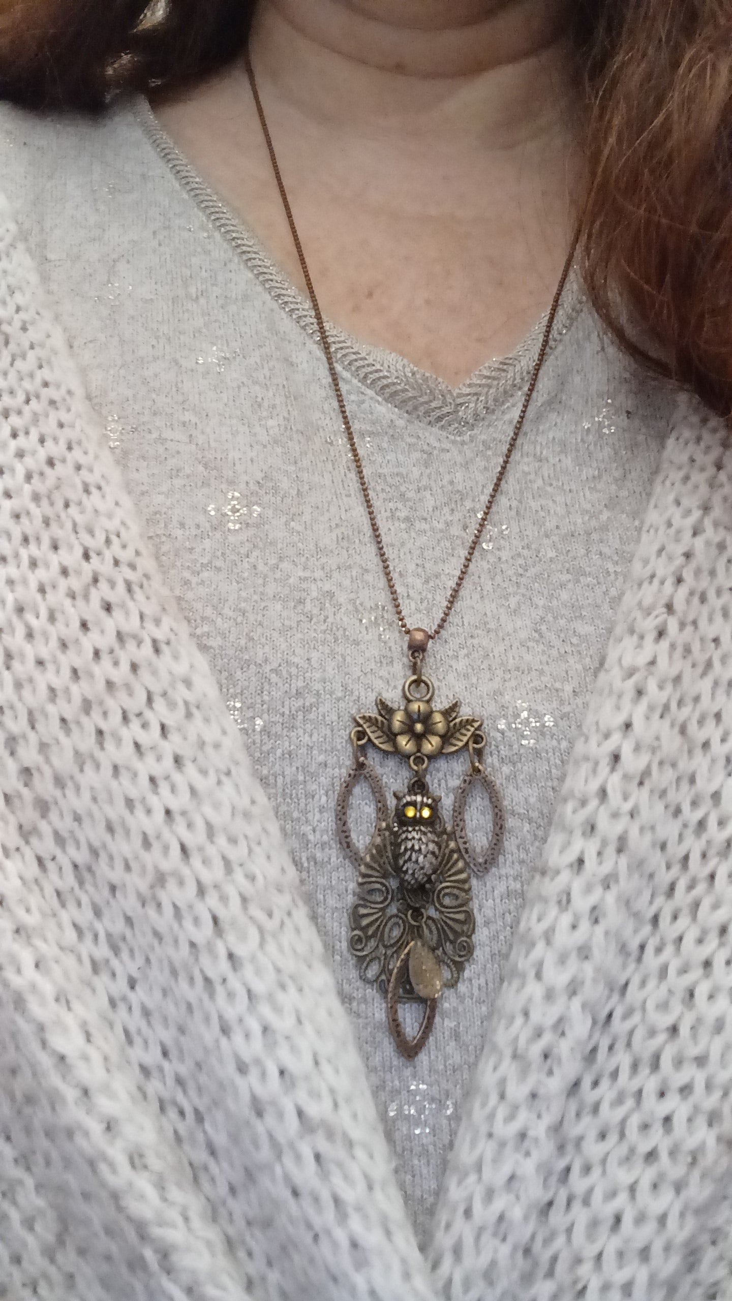 Collier Le chant du Grand Duc