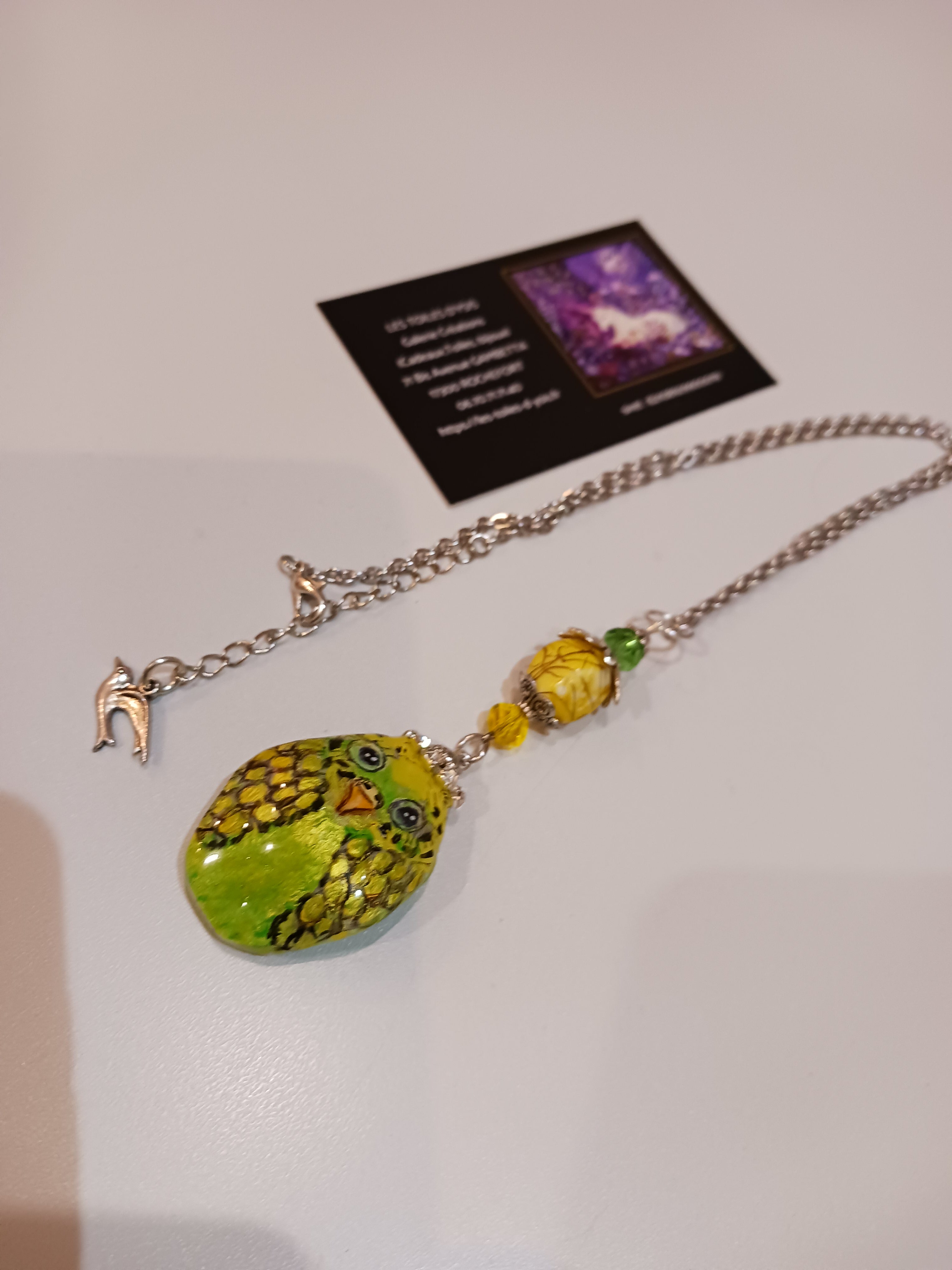 Collier Petite perruche