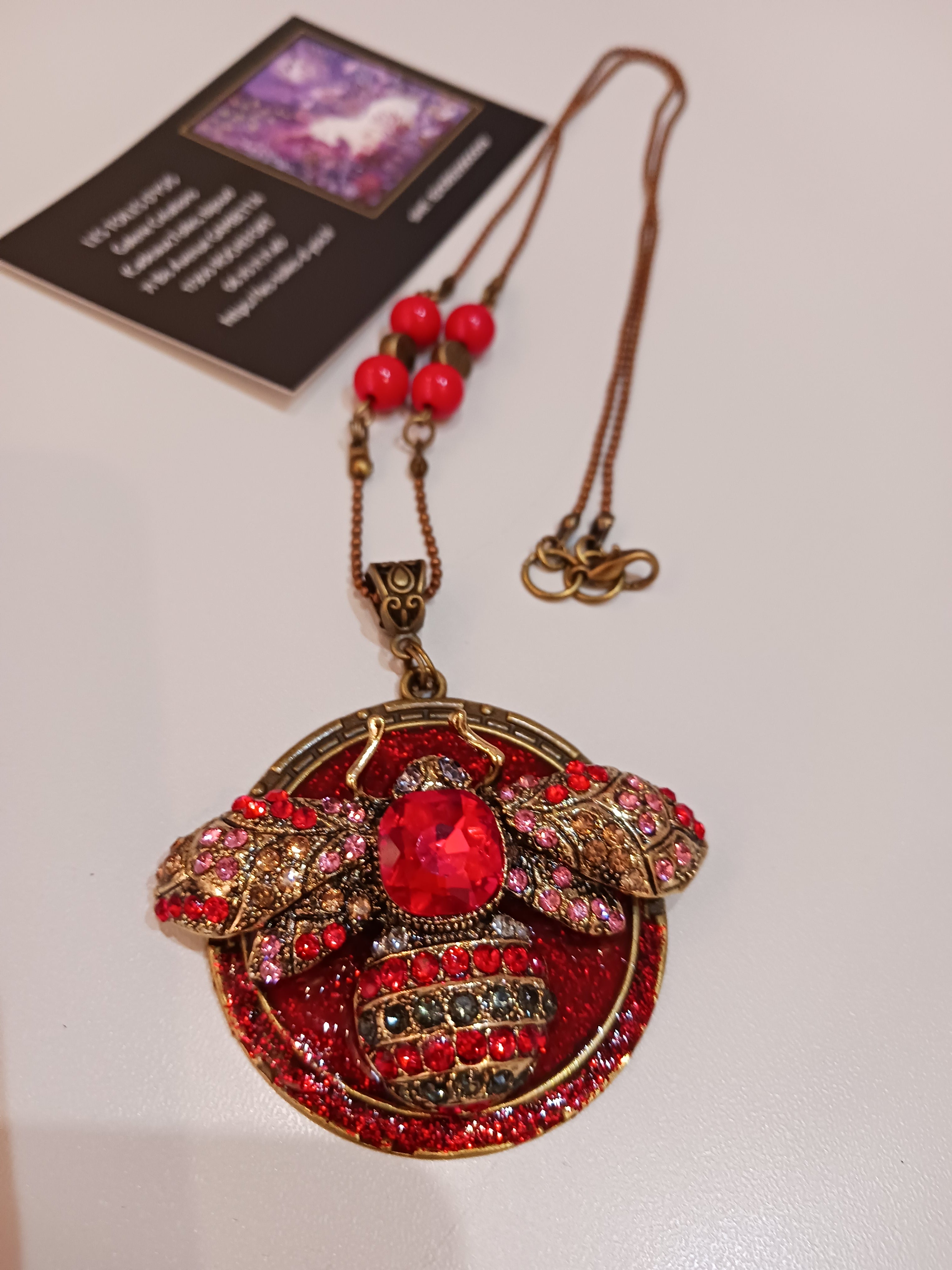 Collier Papillon de nuit Royal