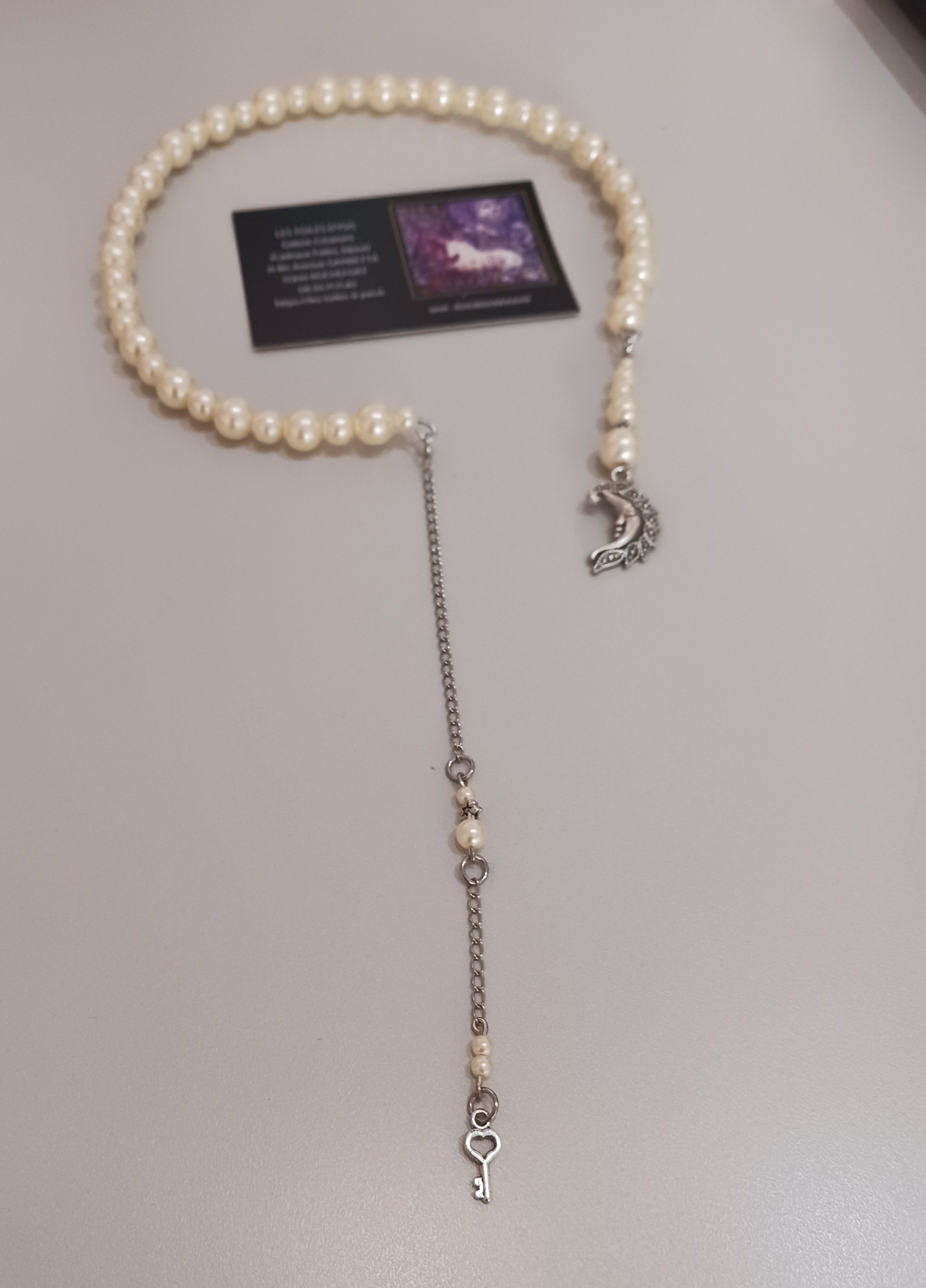 Collier Lune poétique
