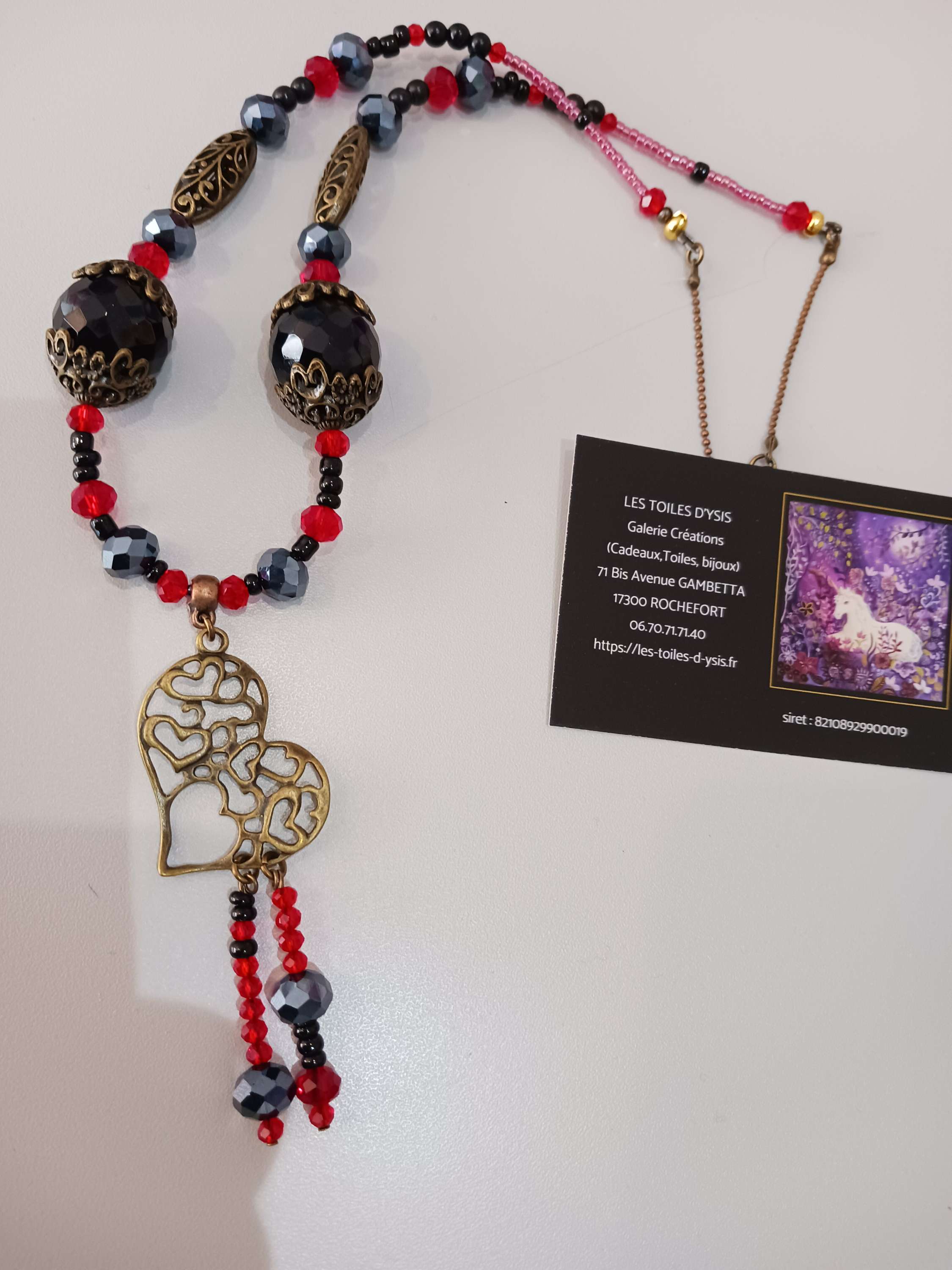 Collier Mon cœur pour toi