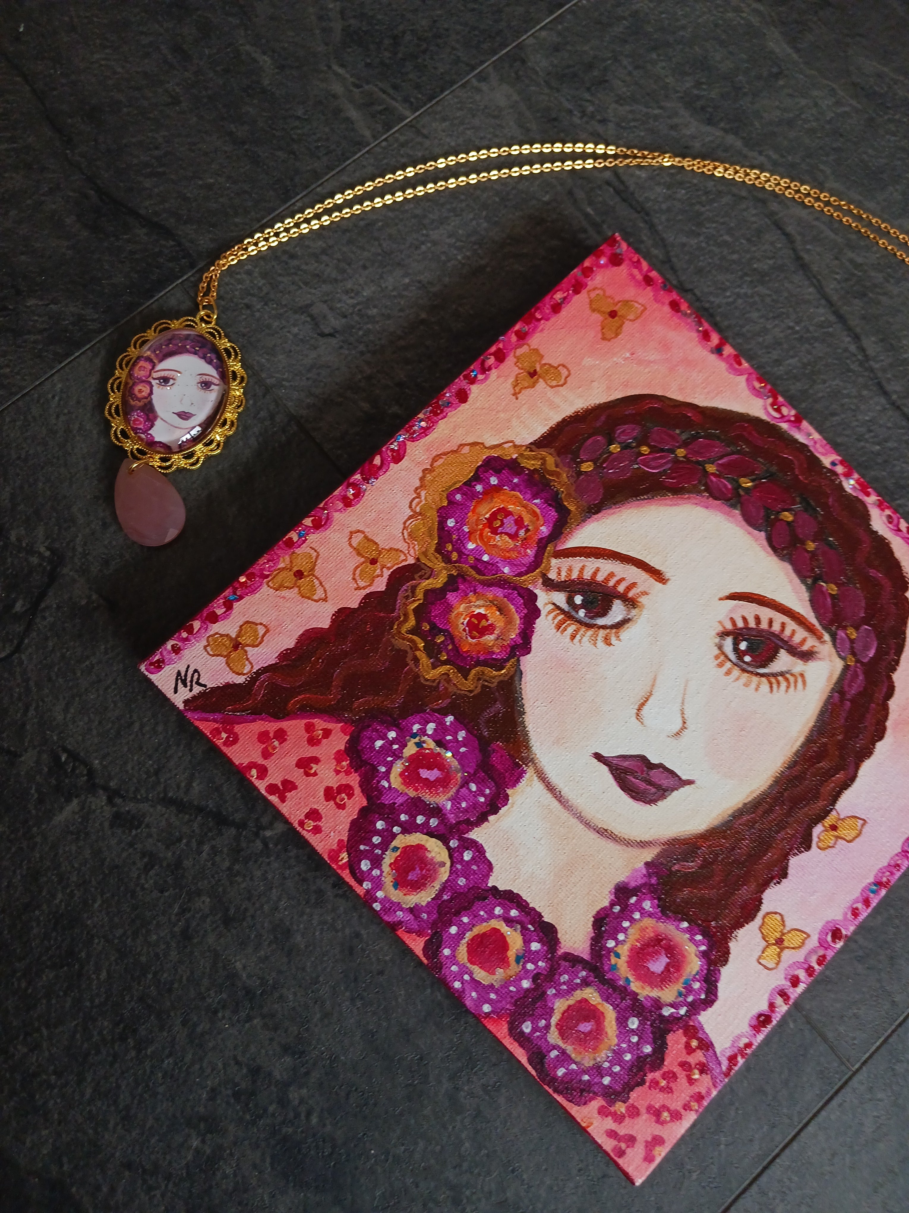 Collier "Esméralda"