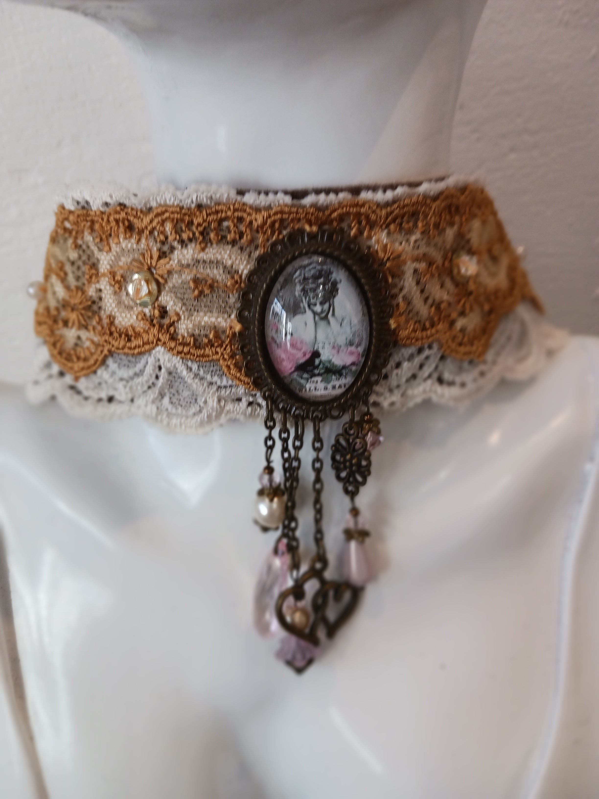 Collier de cou romantique