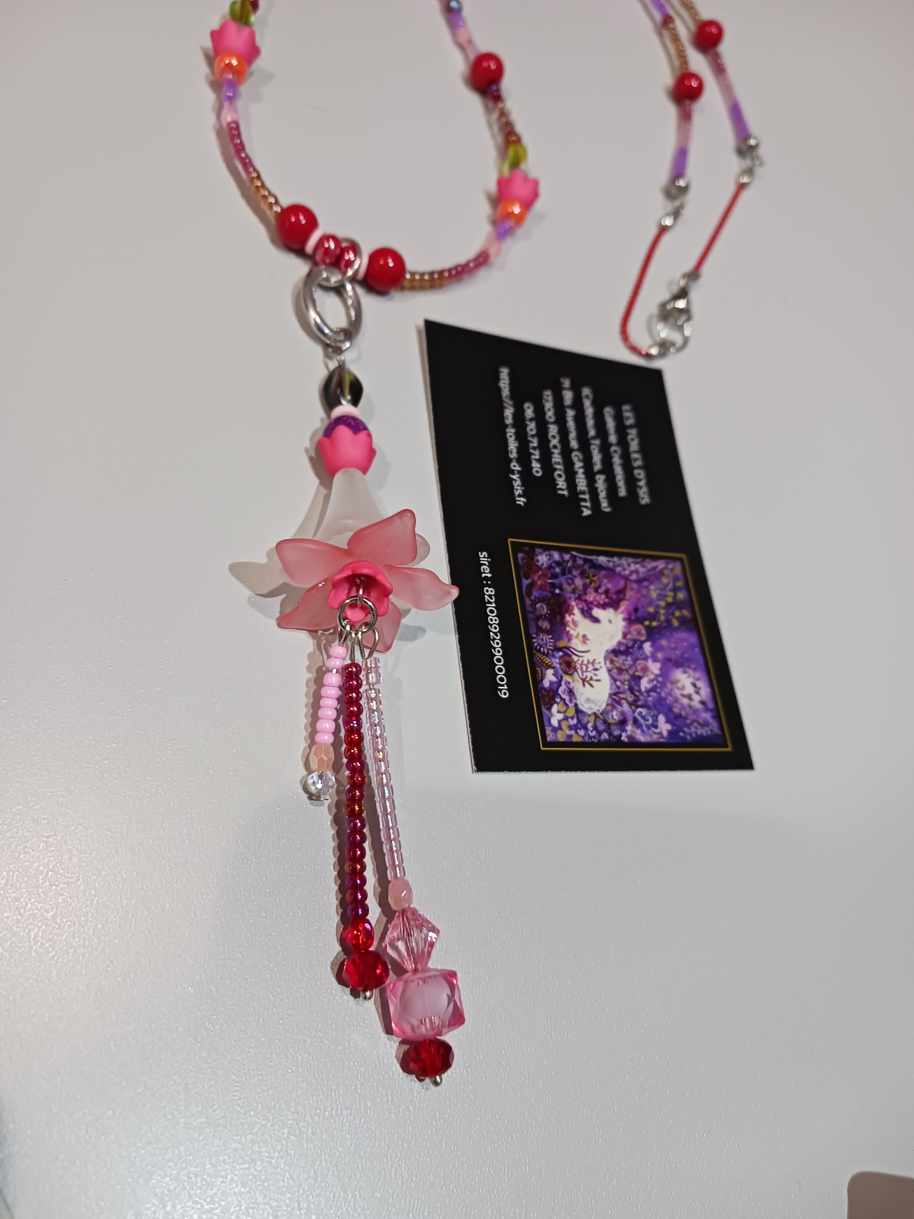 Collier multi fleurs 🌸 🌸 🌸 🌸