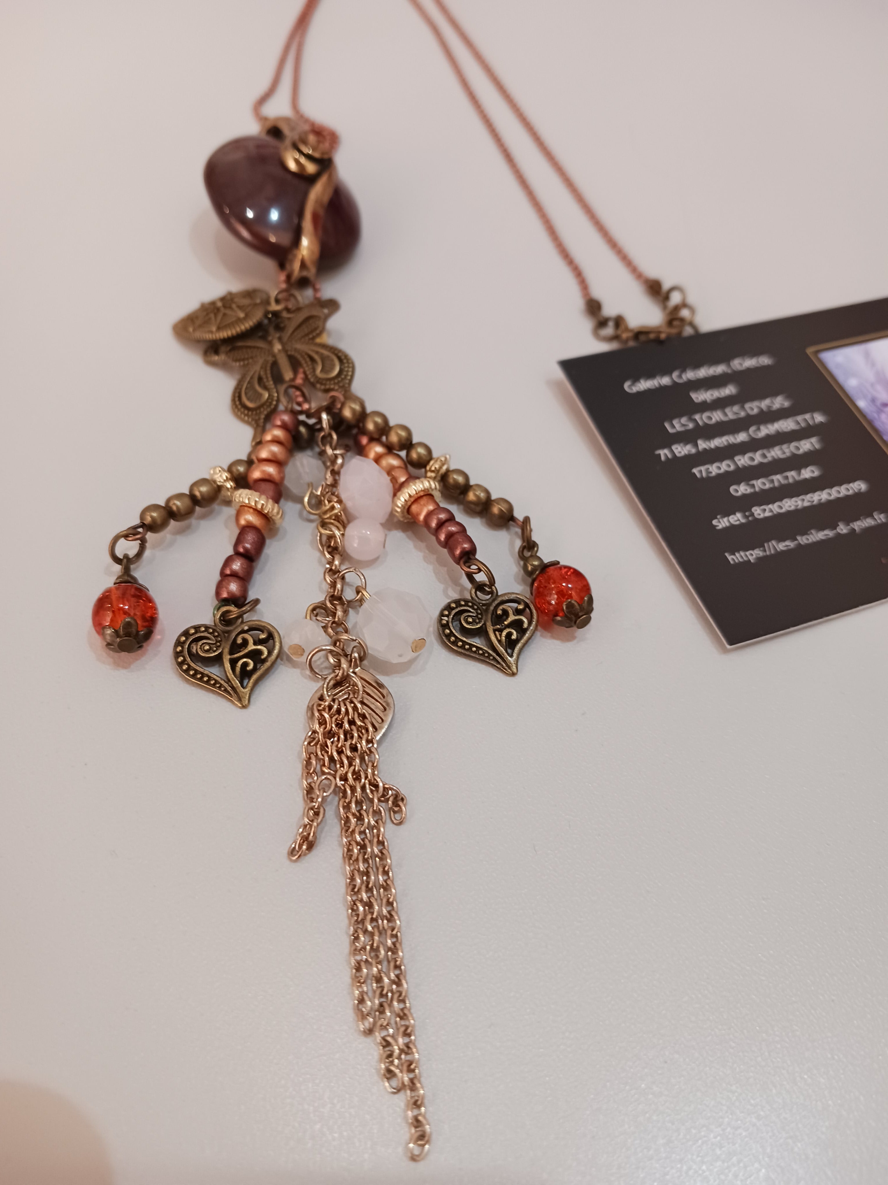 Collier Papillon Bonheur