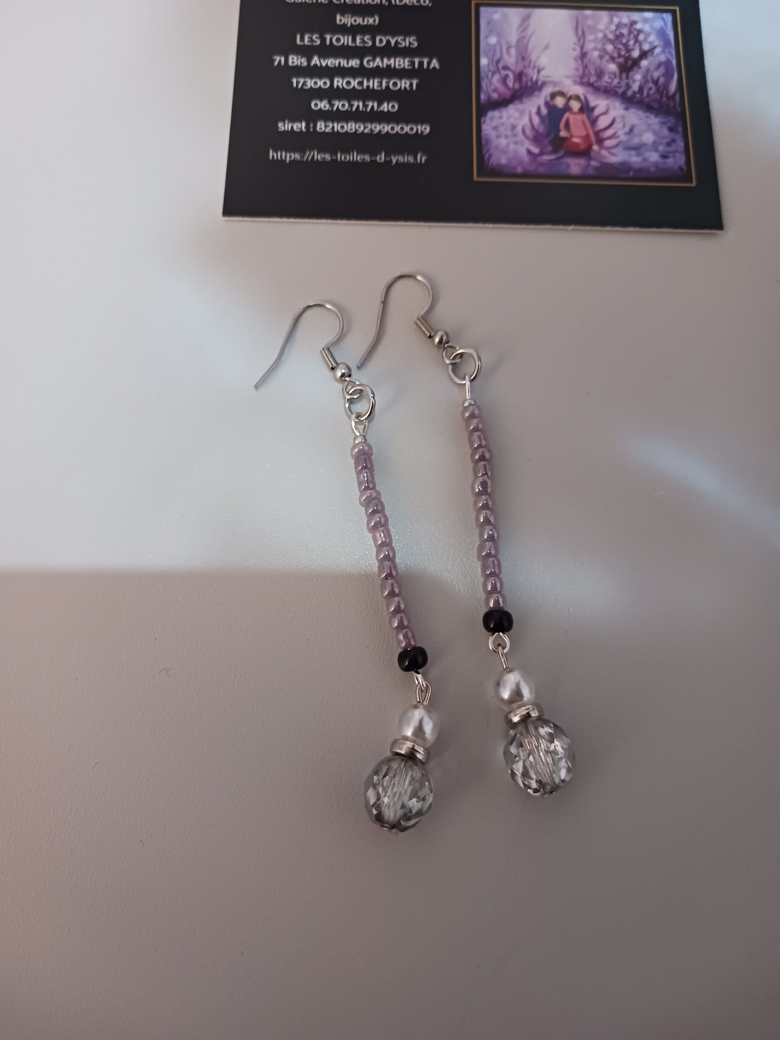 Longues boucles Gouttes