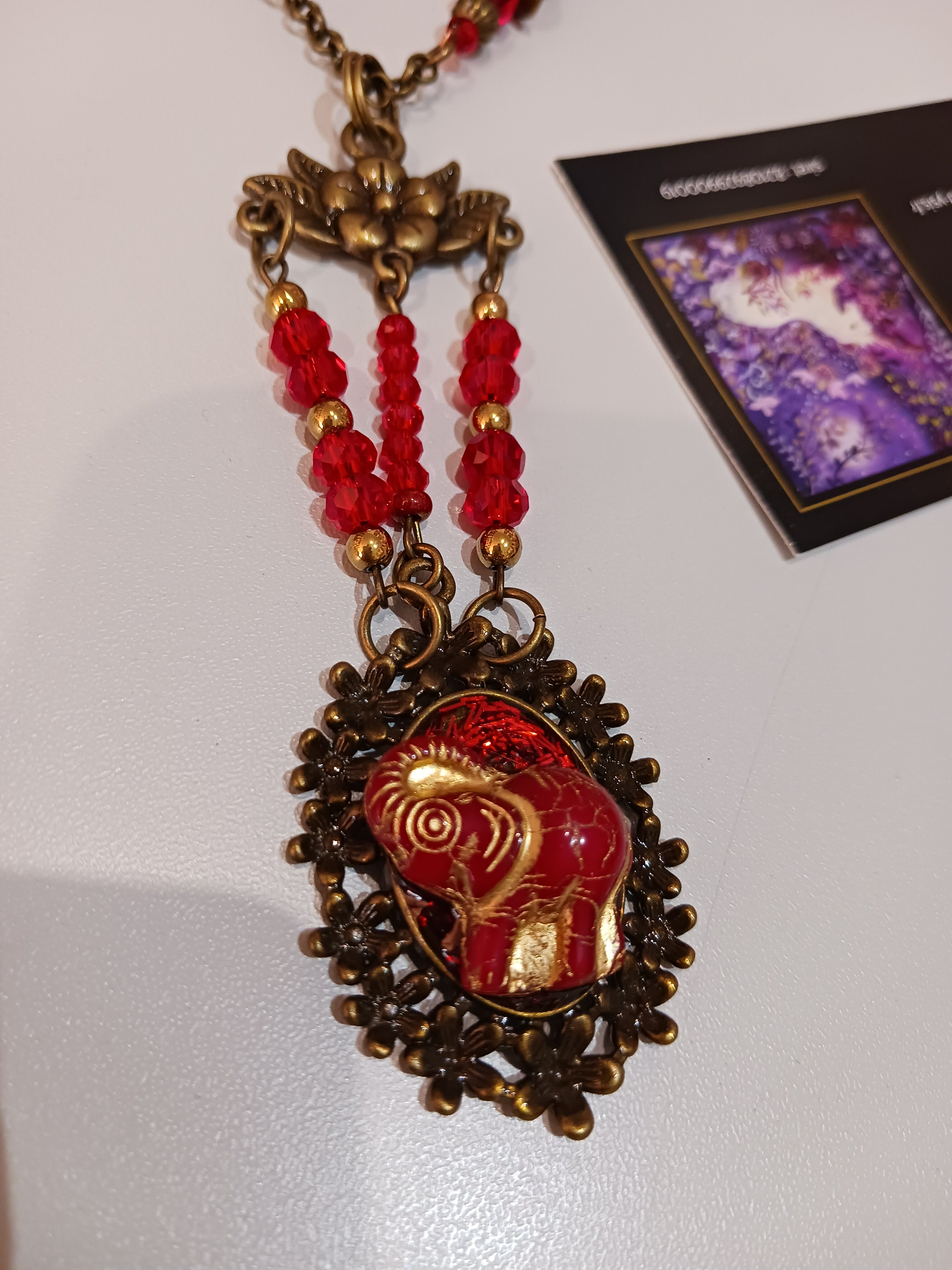 Collier Eléphant des indes