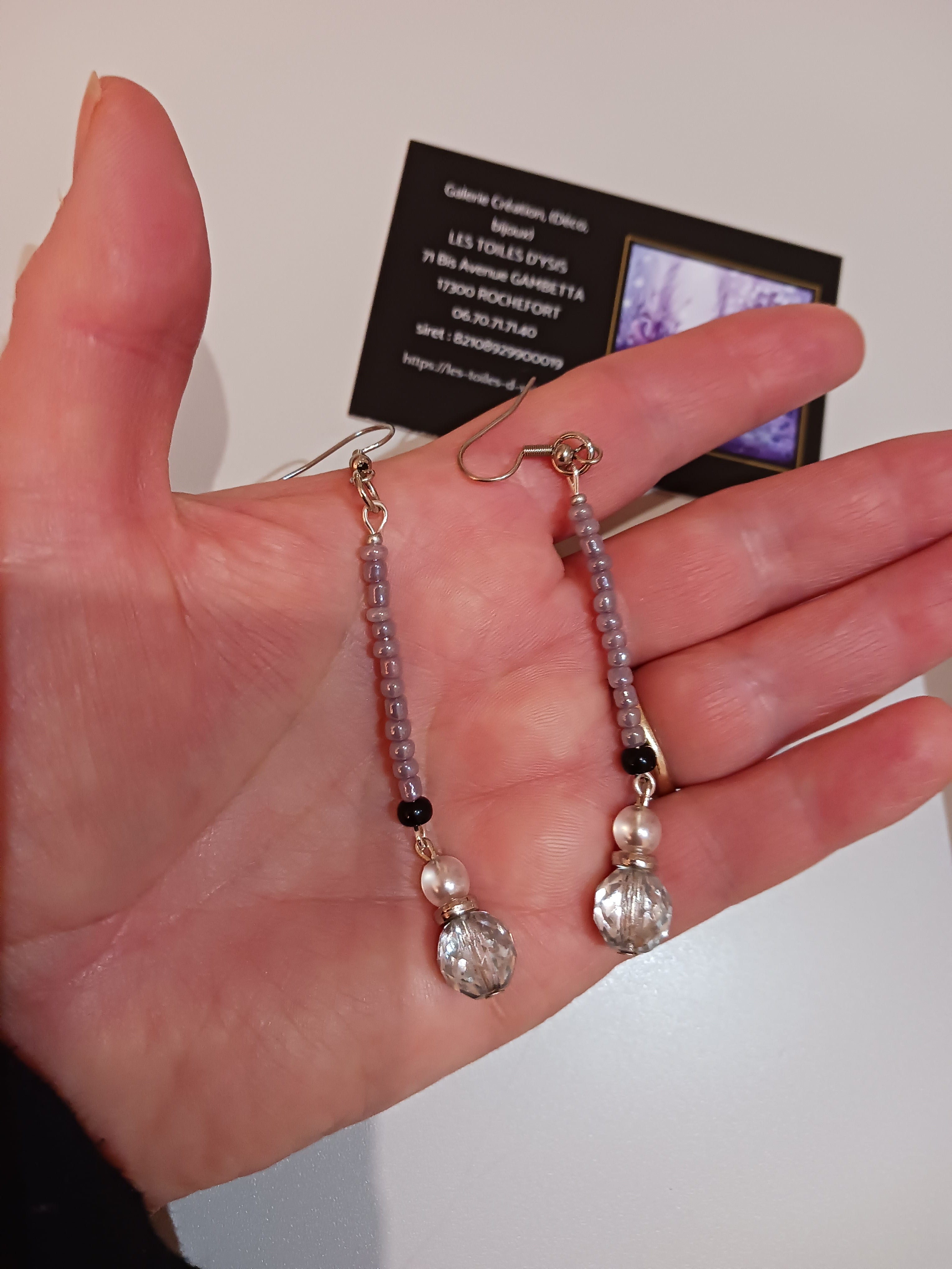 Longues boucles Gouttes