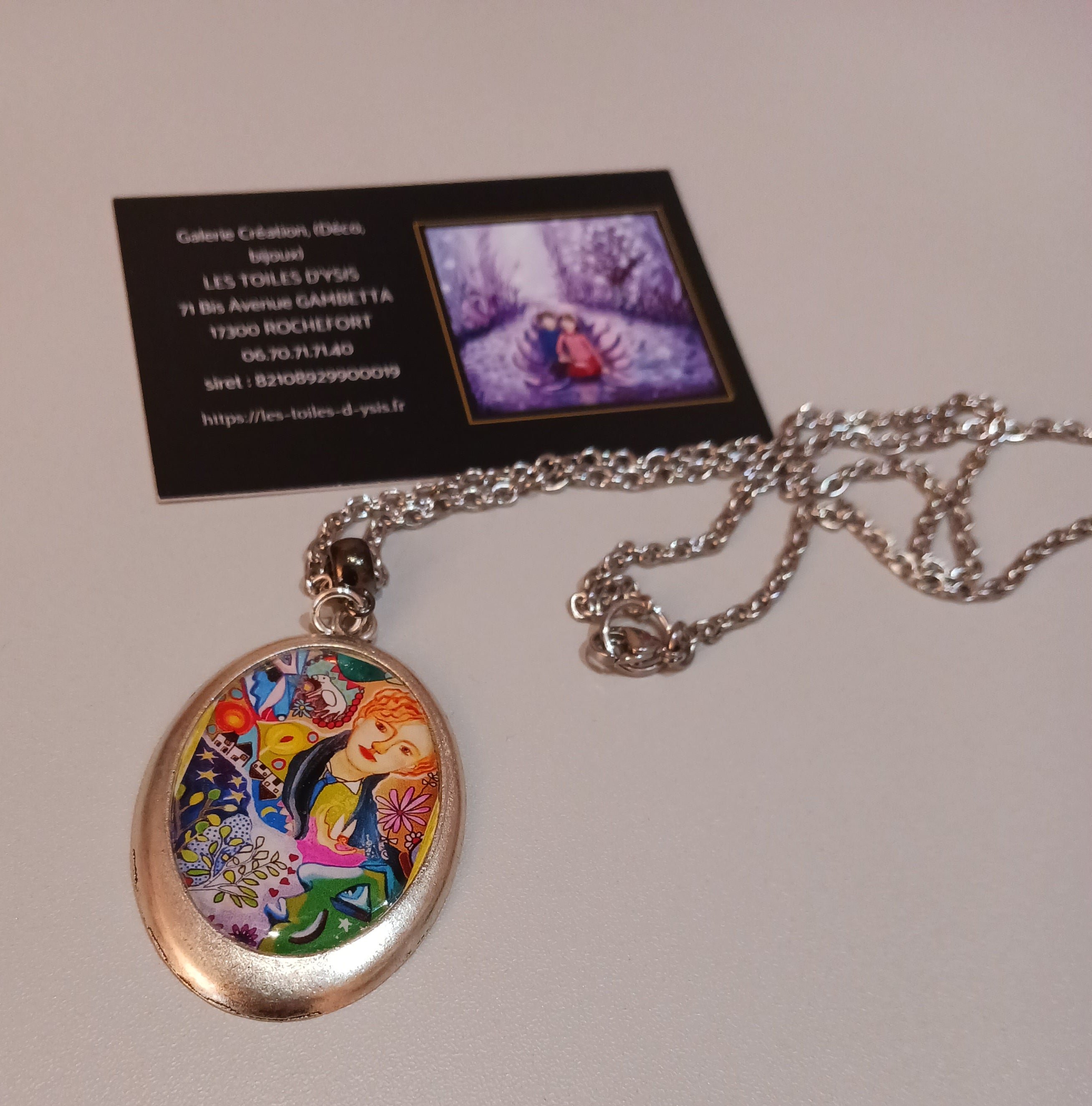 Collier Le prince Chagall