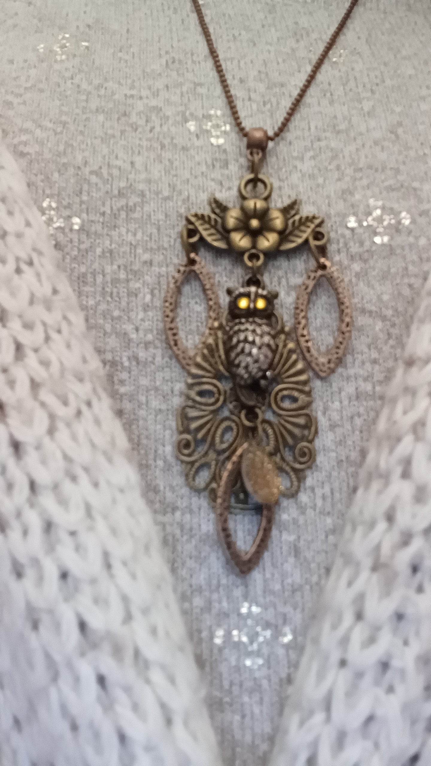 Collier Le chant du Grand Duc