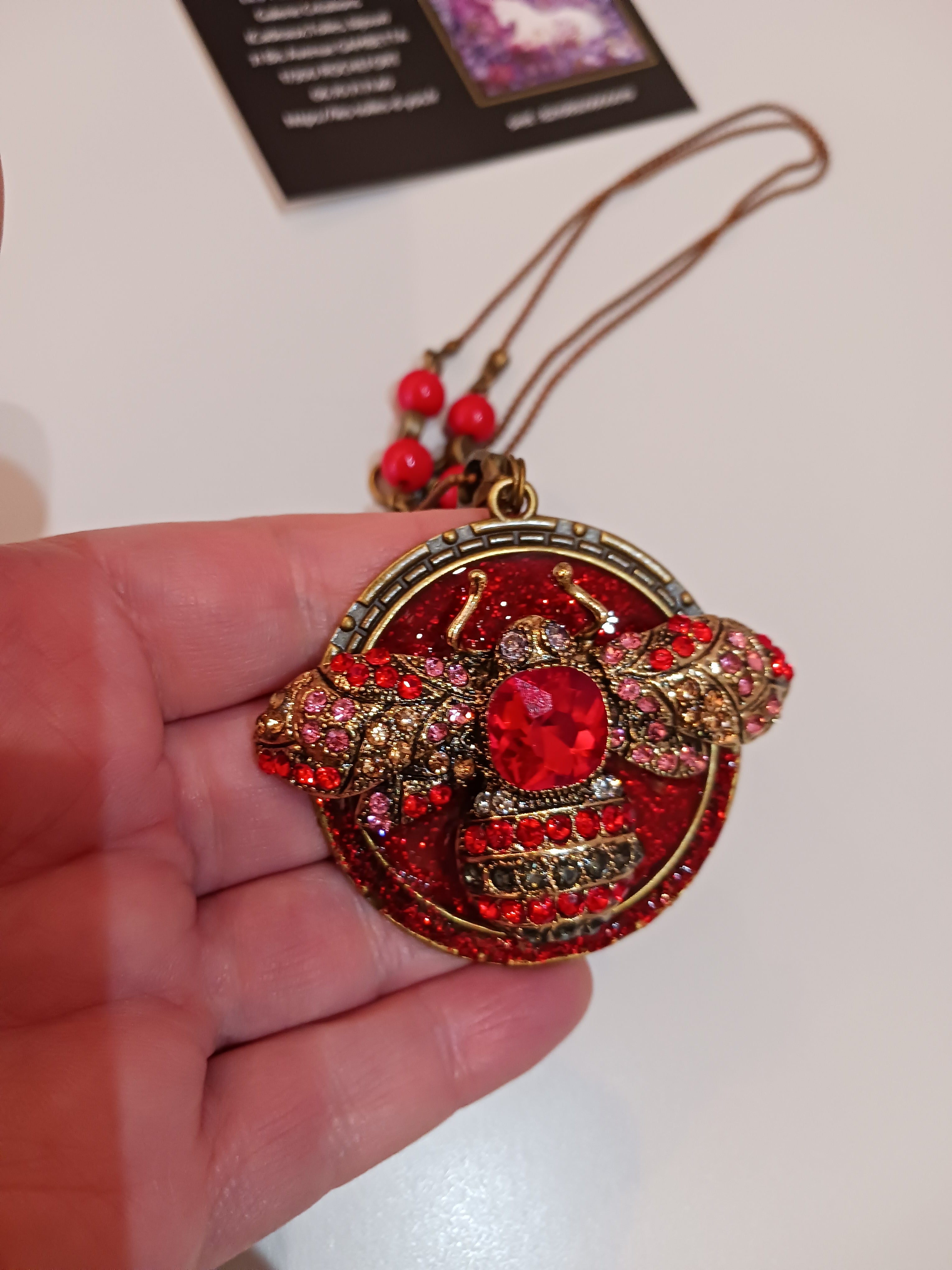 Collier Papillon de nuit Royal