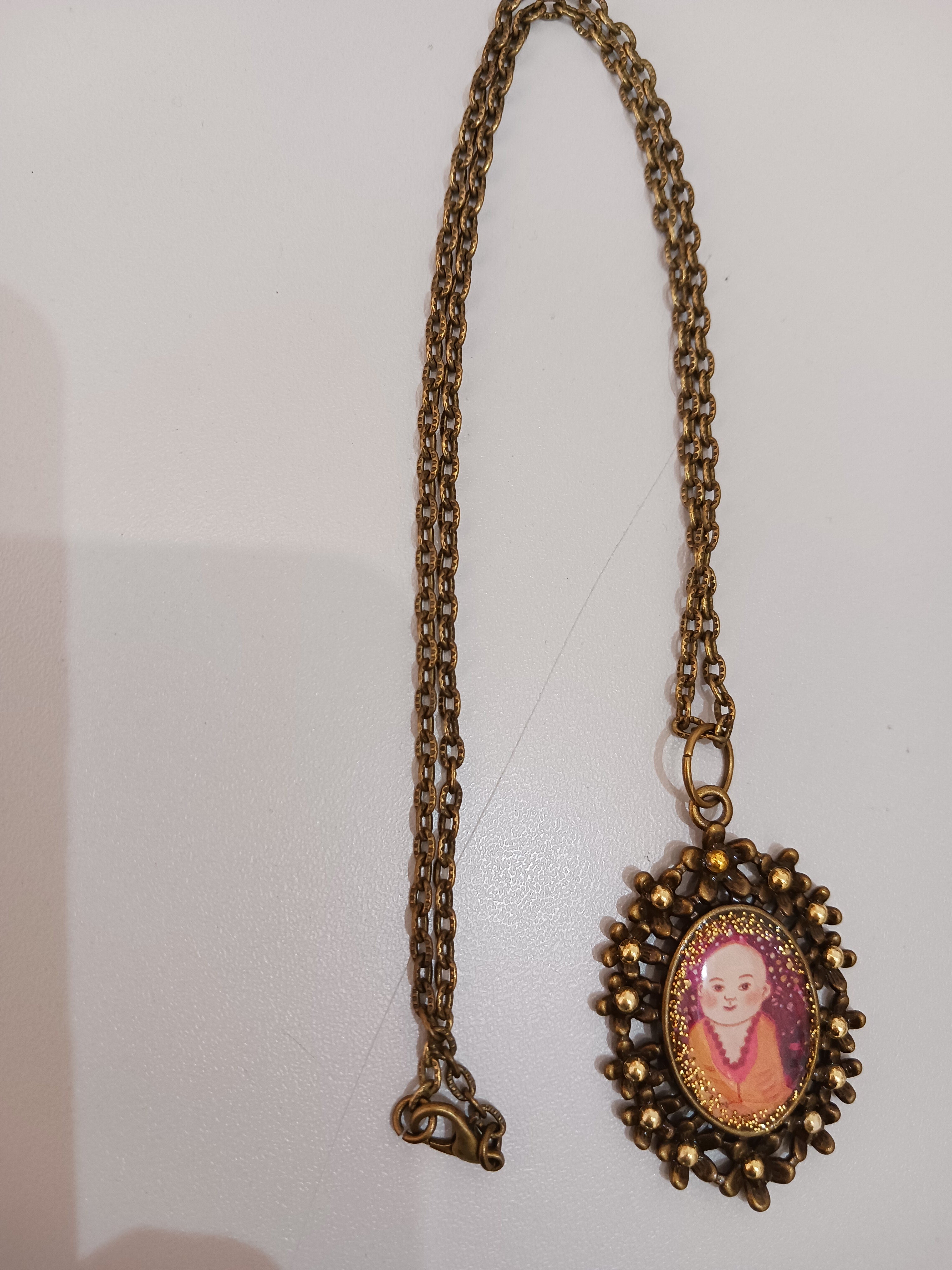 collier orange prune or