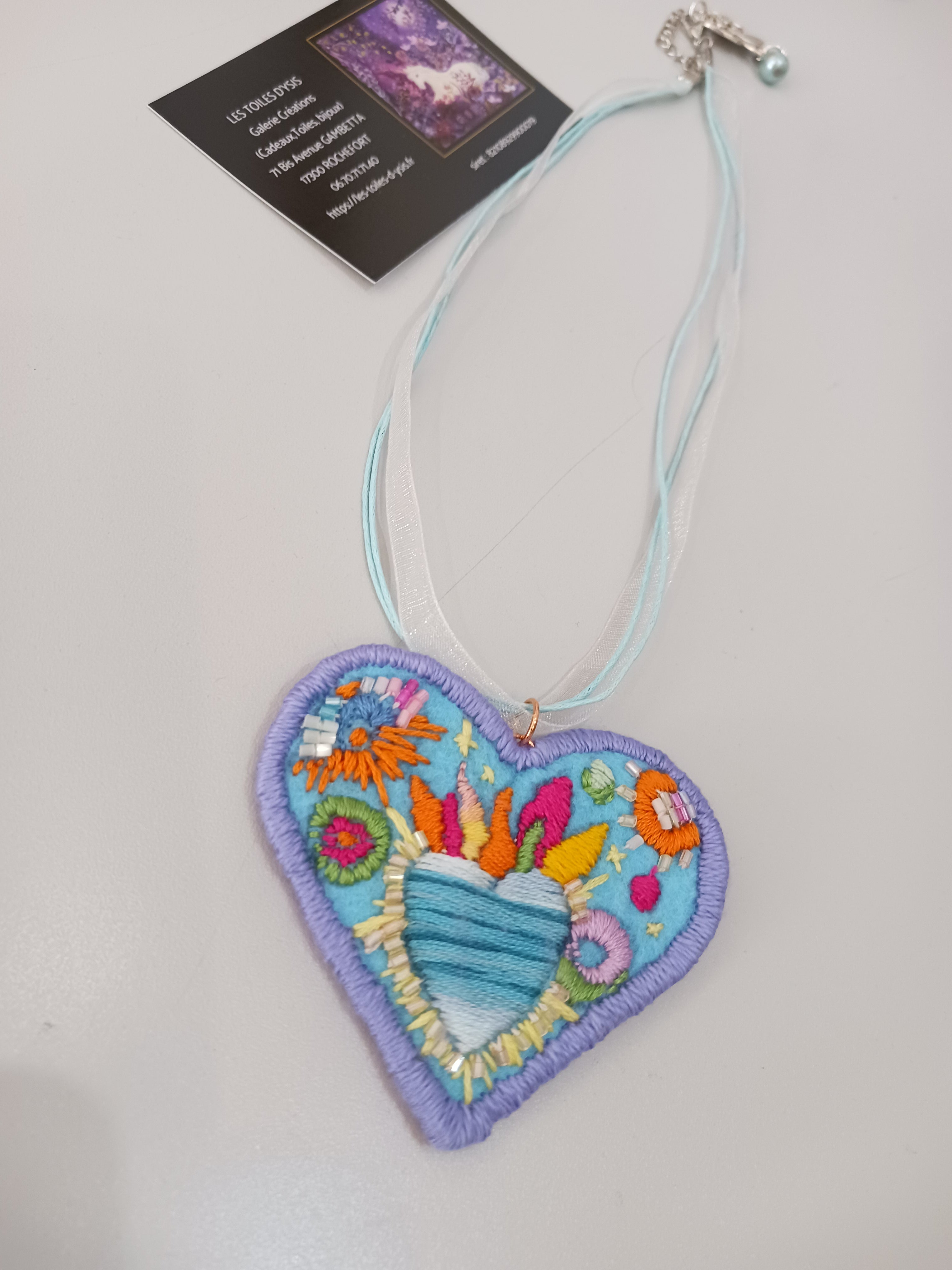 collier pièce unique