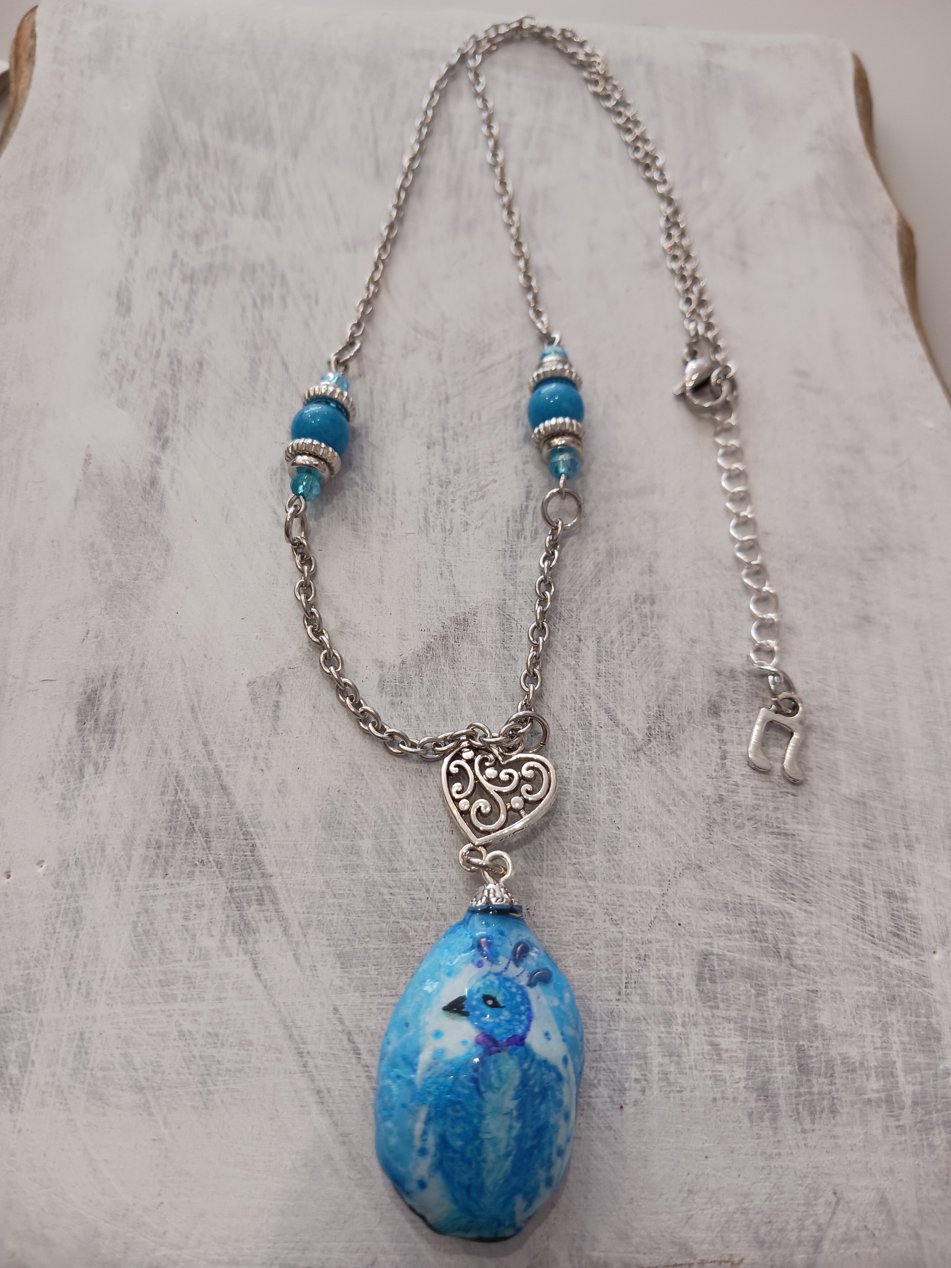 collier délicat fait main