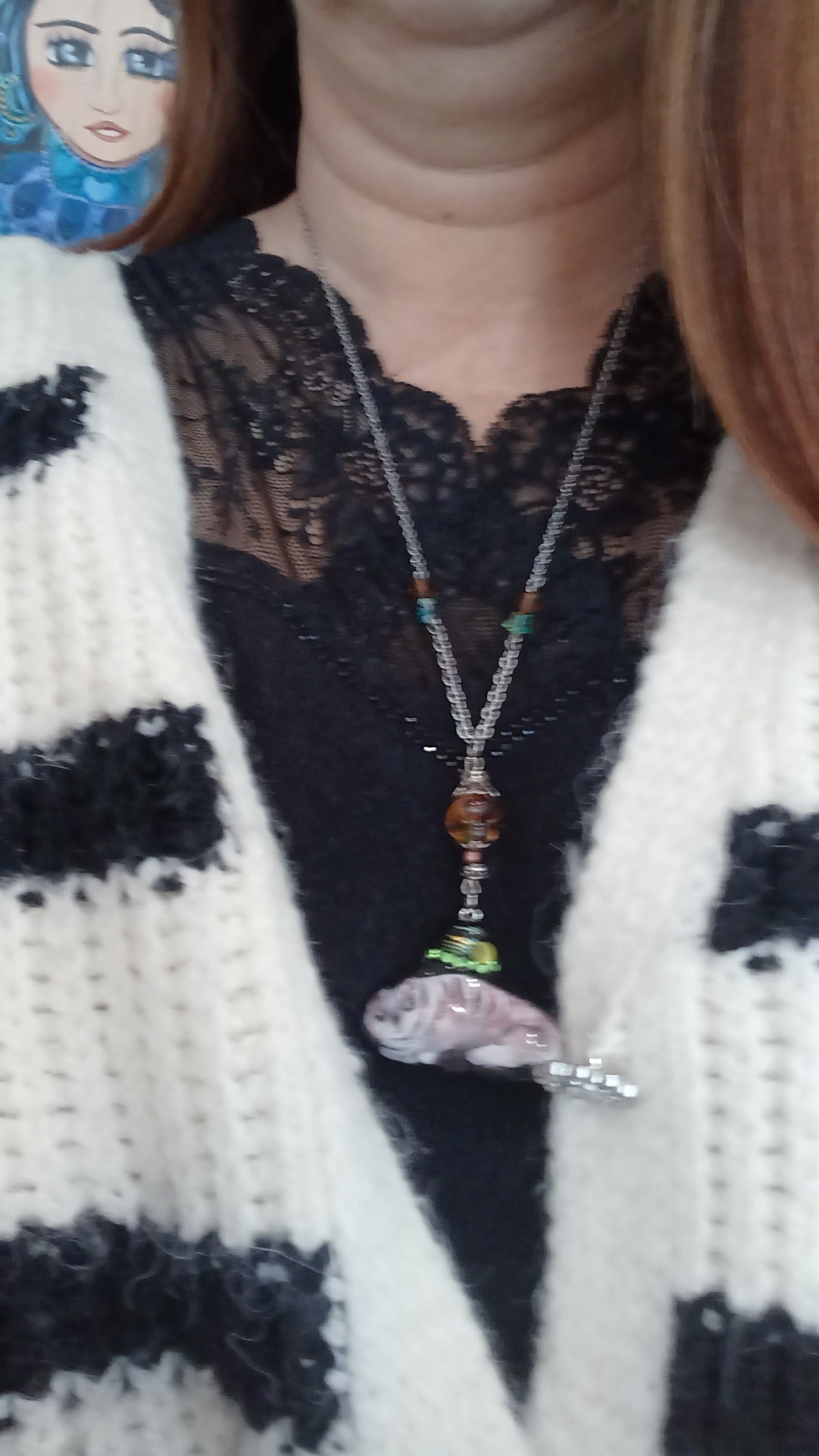 galet sur chaîne inoxydable