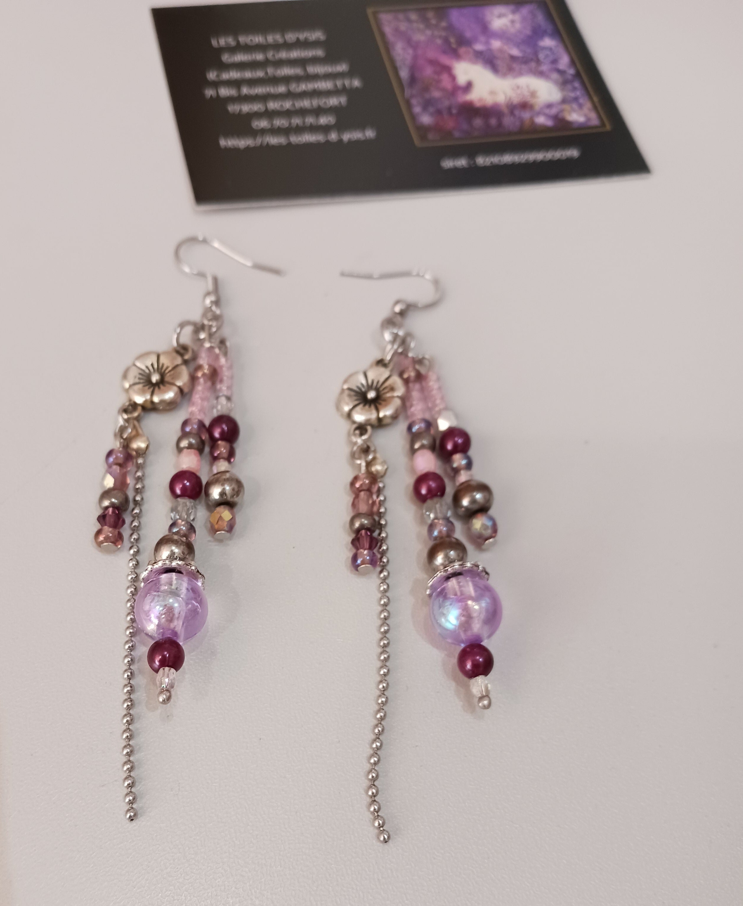 Boucles fleurs