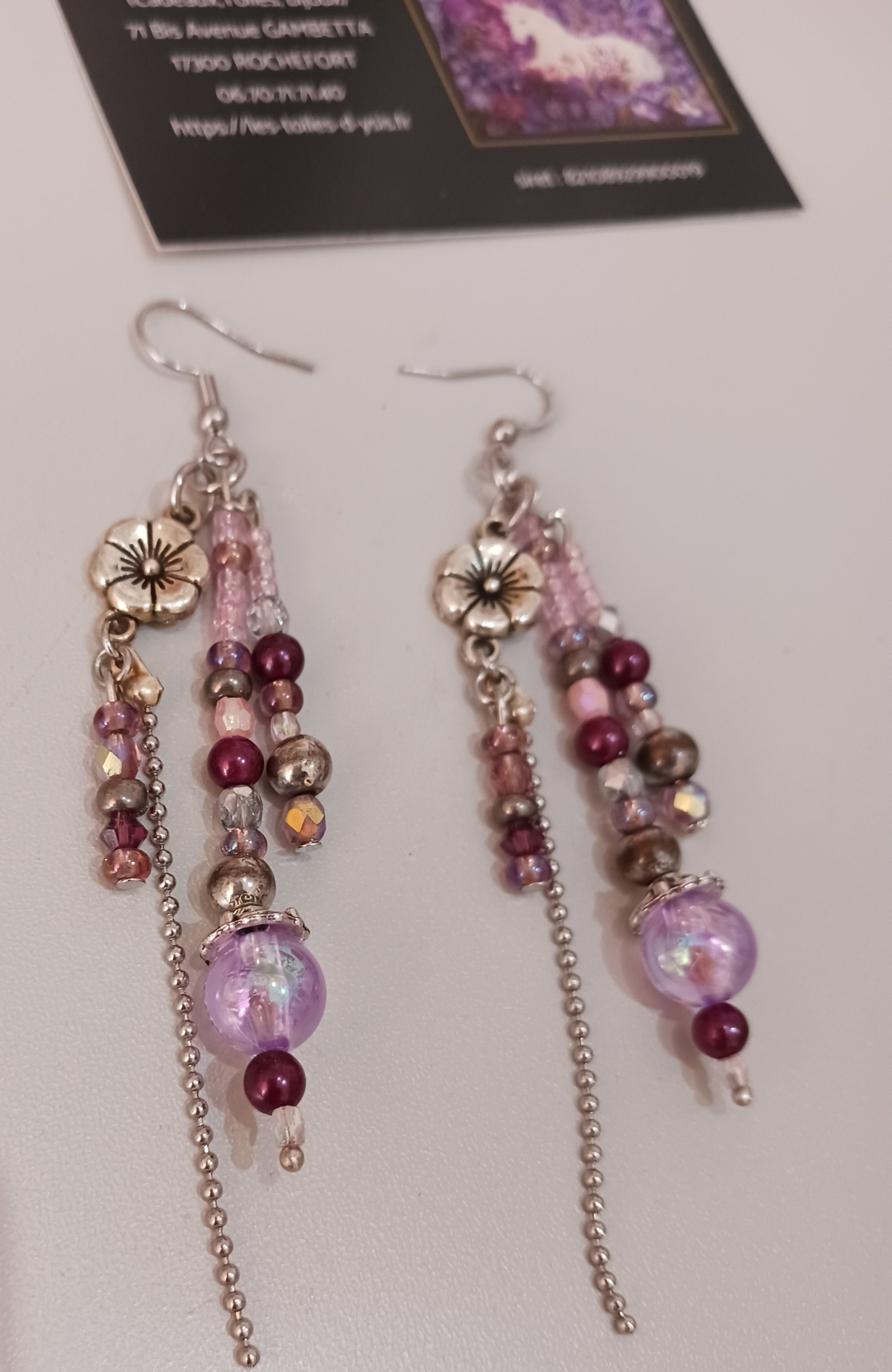 Boucles fleurs