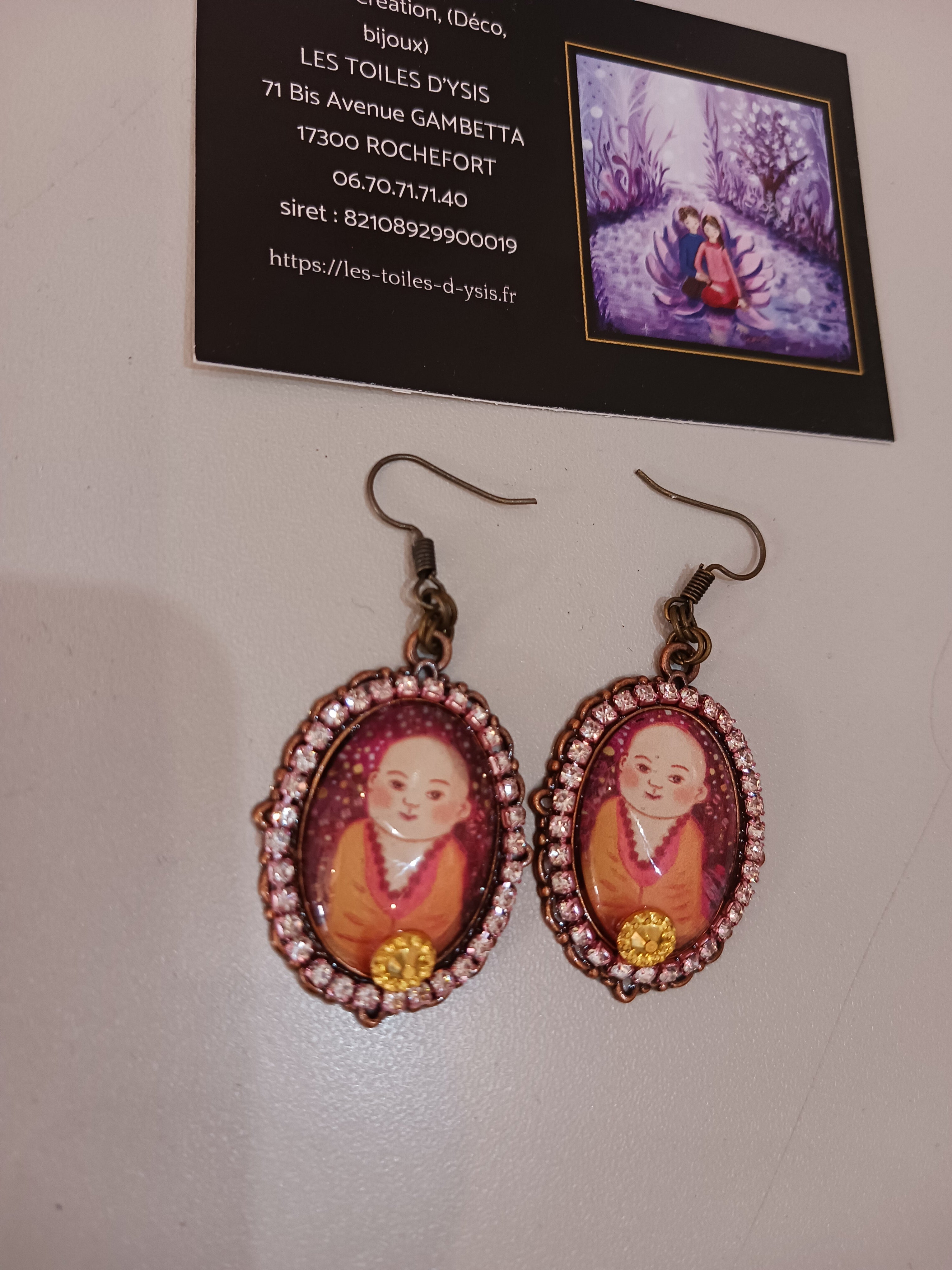 Boucles Petit Soleil (Bouddha)