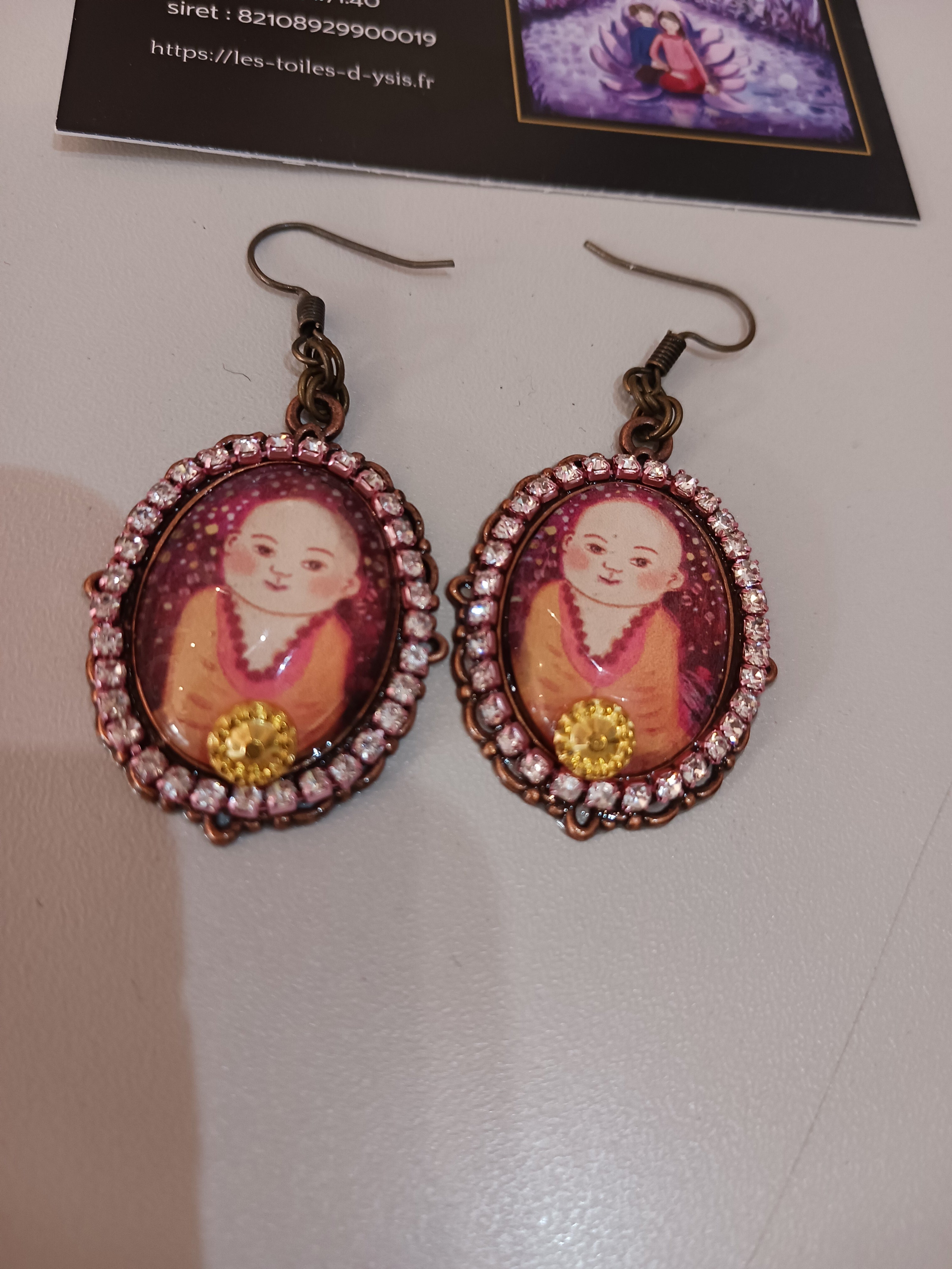 Boucles Petit Soleil (Bouddha)