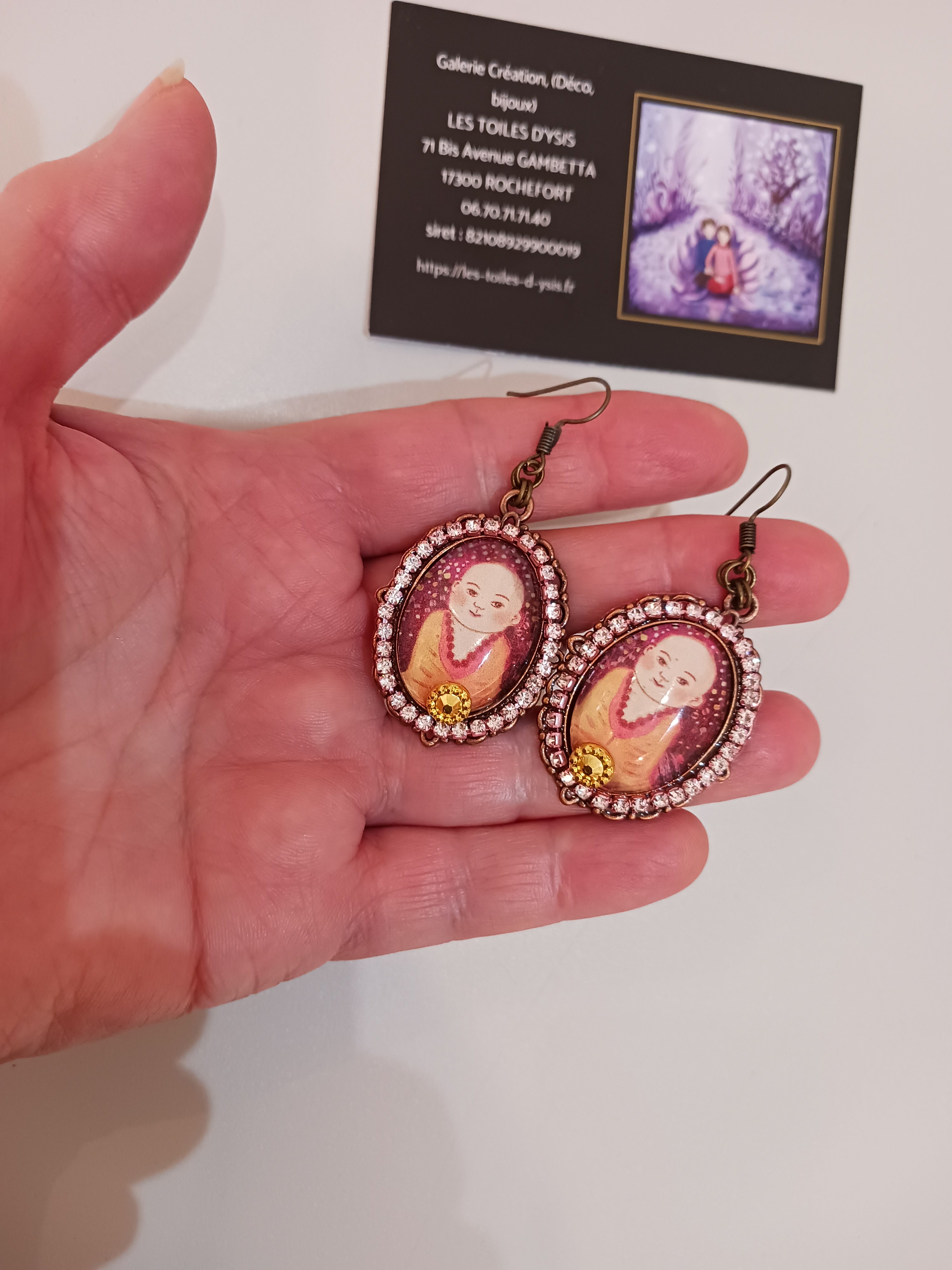 Boucles Petit Soleil (Bouddha)