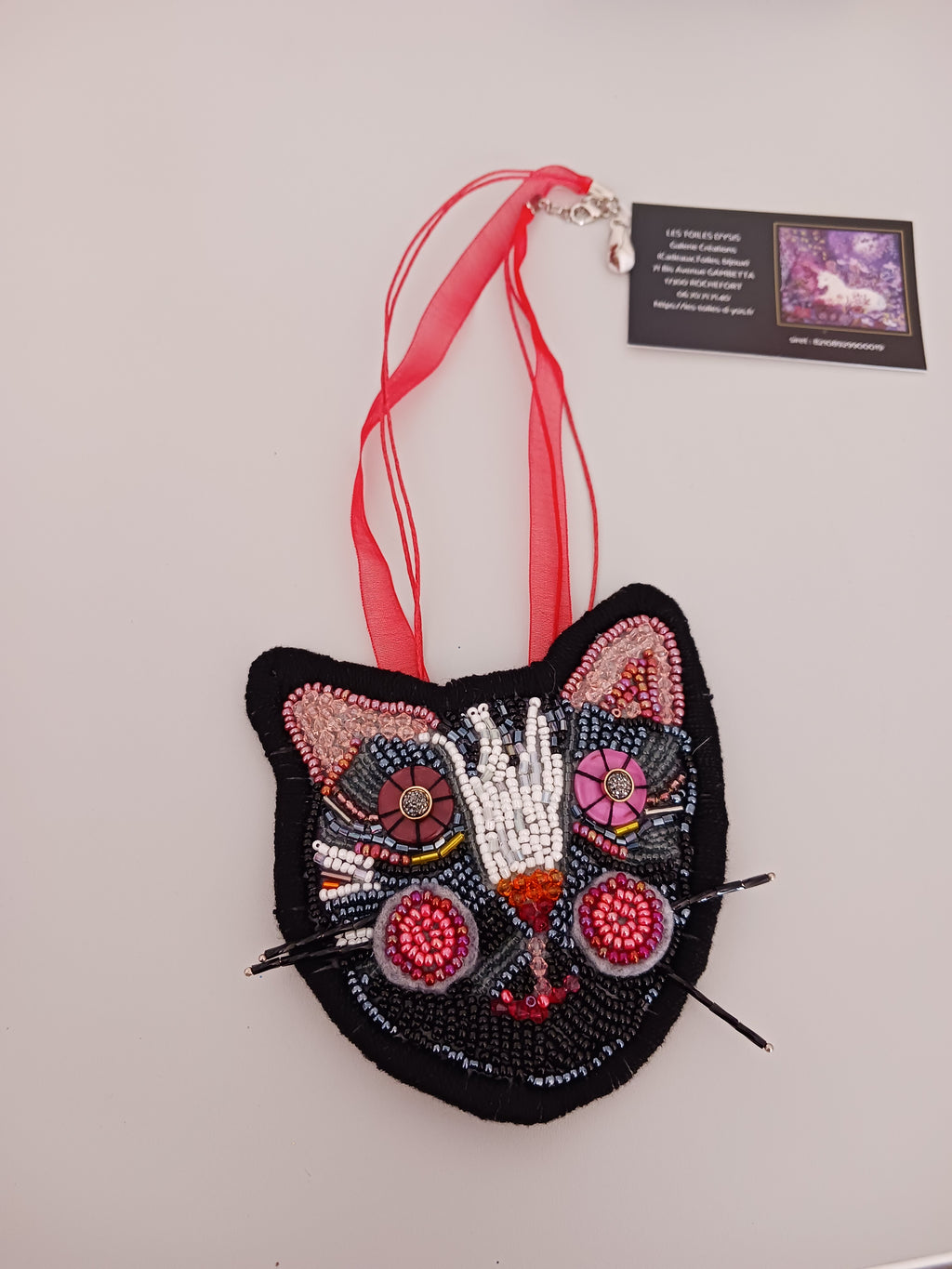 Collier Funny Cat