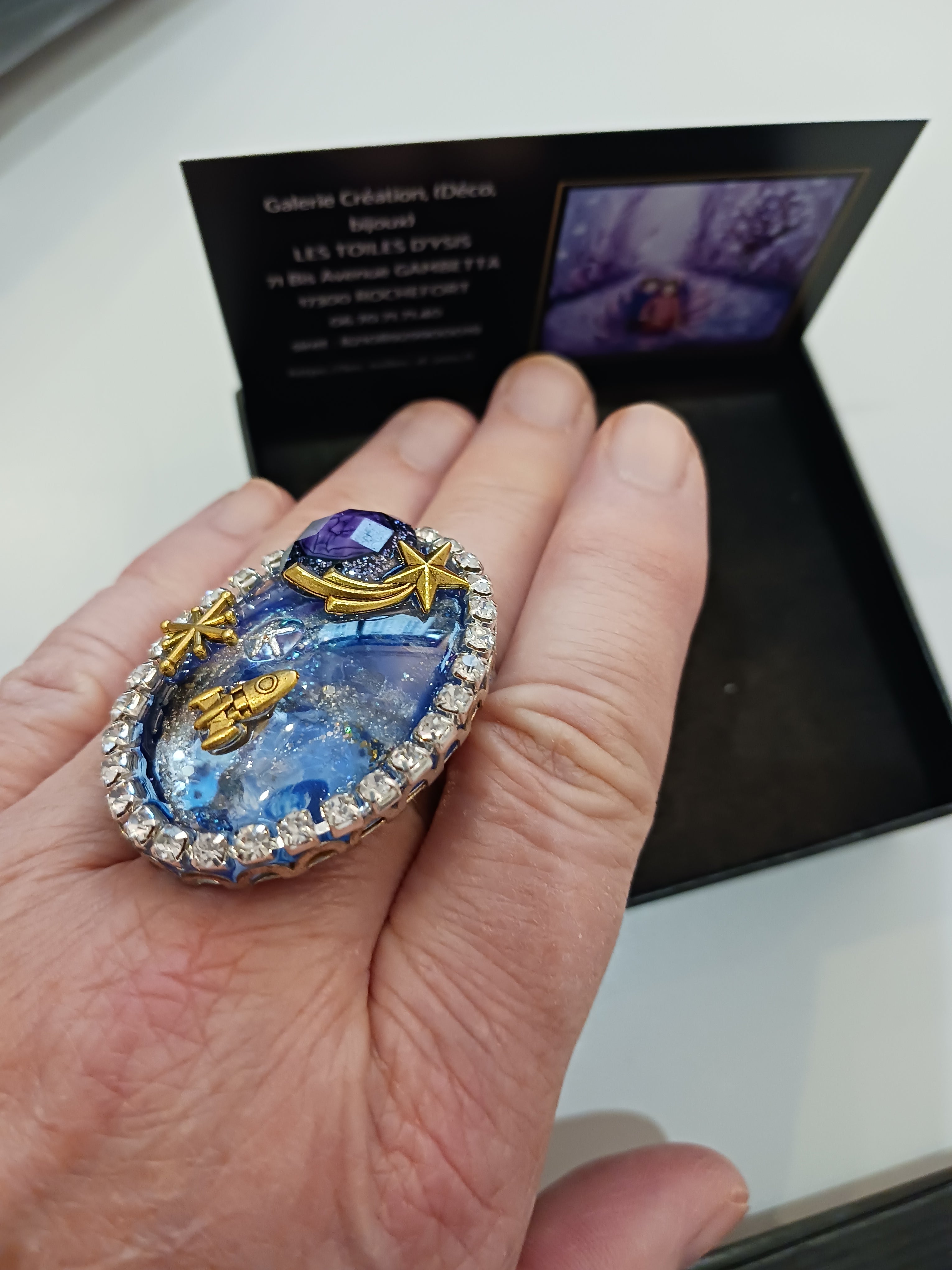 Bague Galaxie