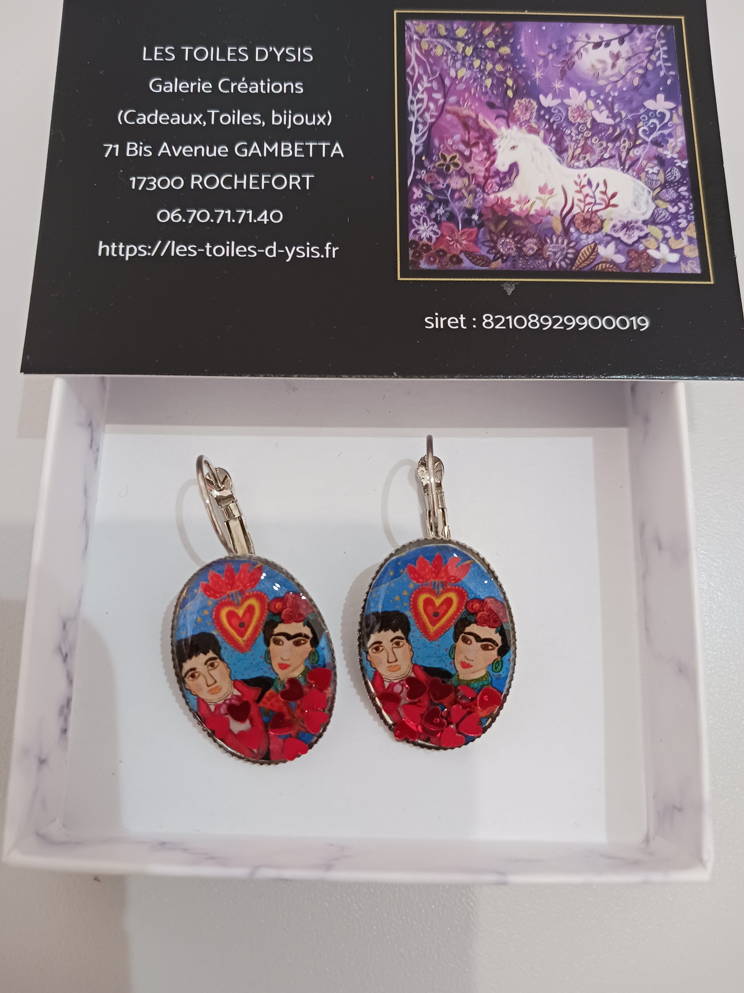 Boucles Frida et Diego