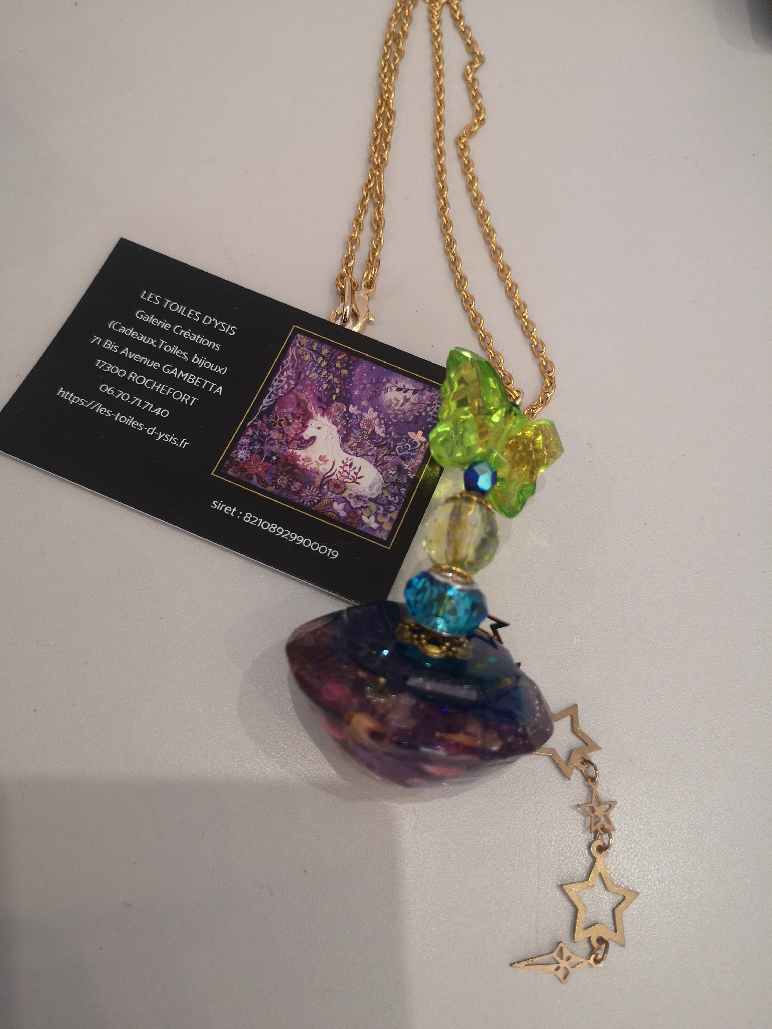 Collier Jardin de fée