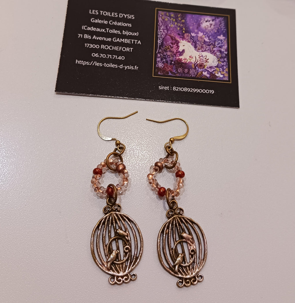 Boucles Cages aux oiseaux