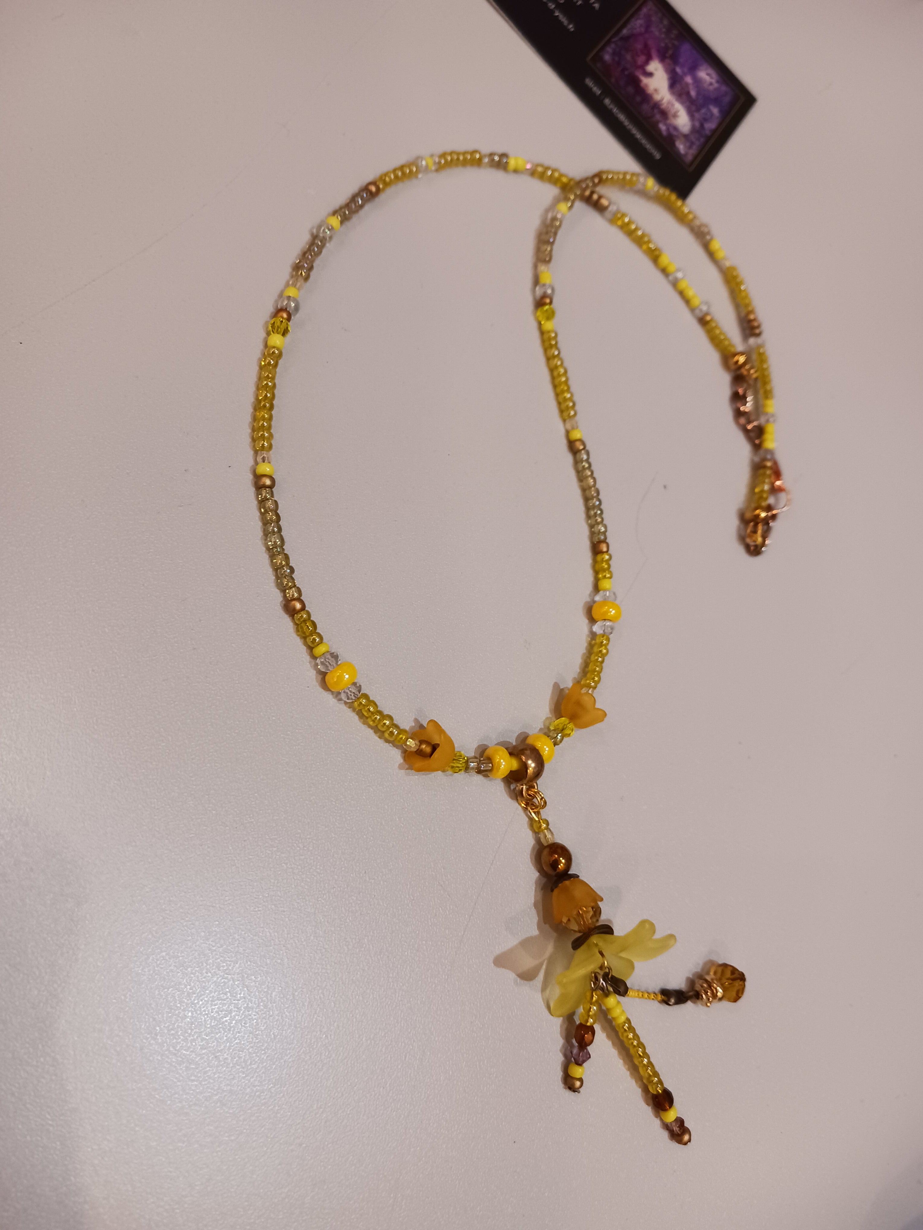Collier fleurs 🌼