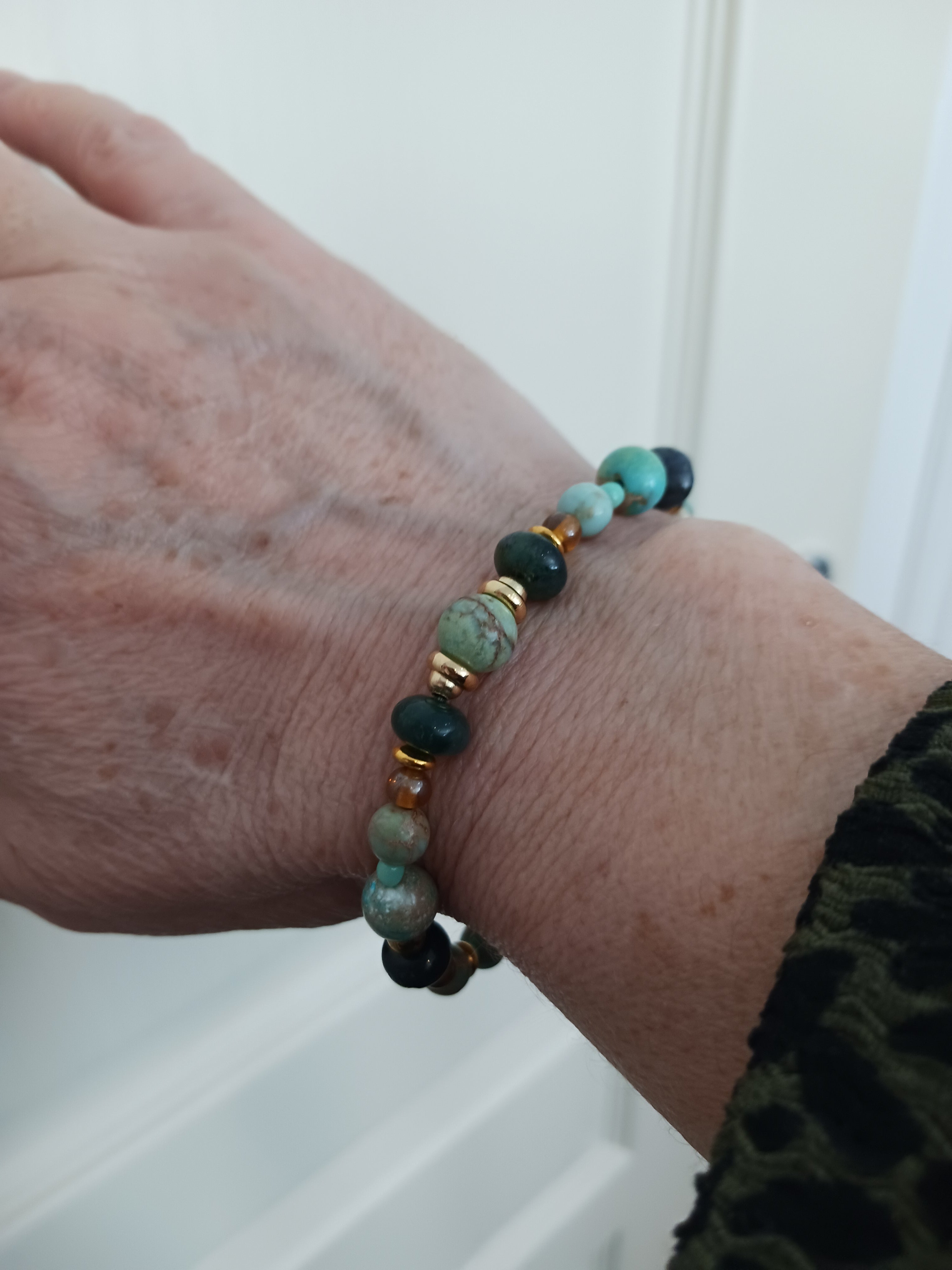 Bracelet Jade et Régalite