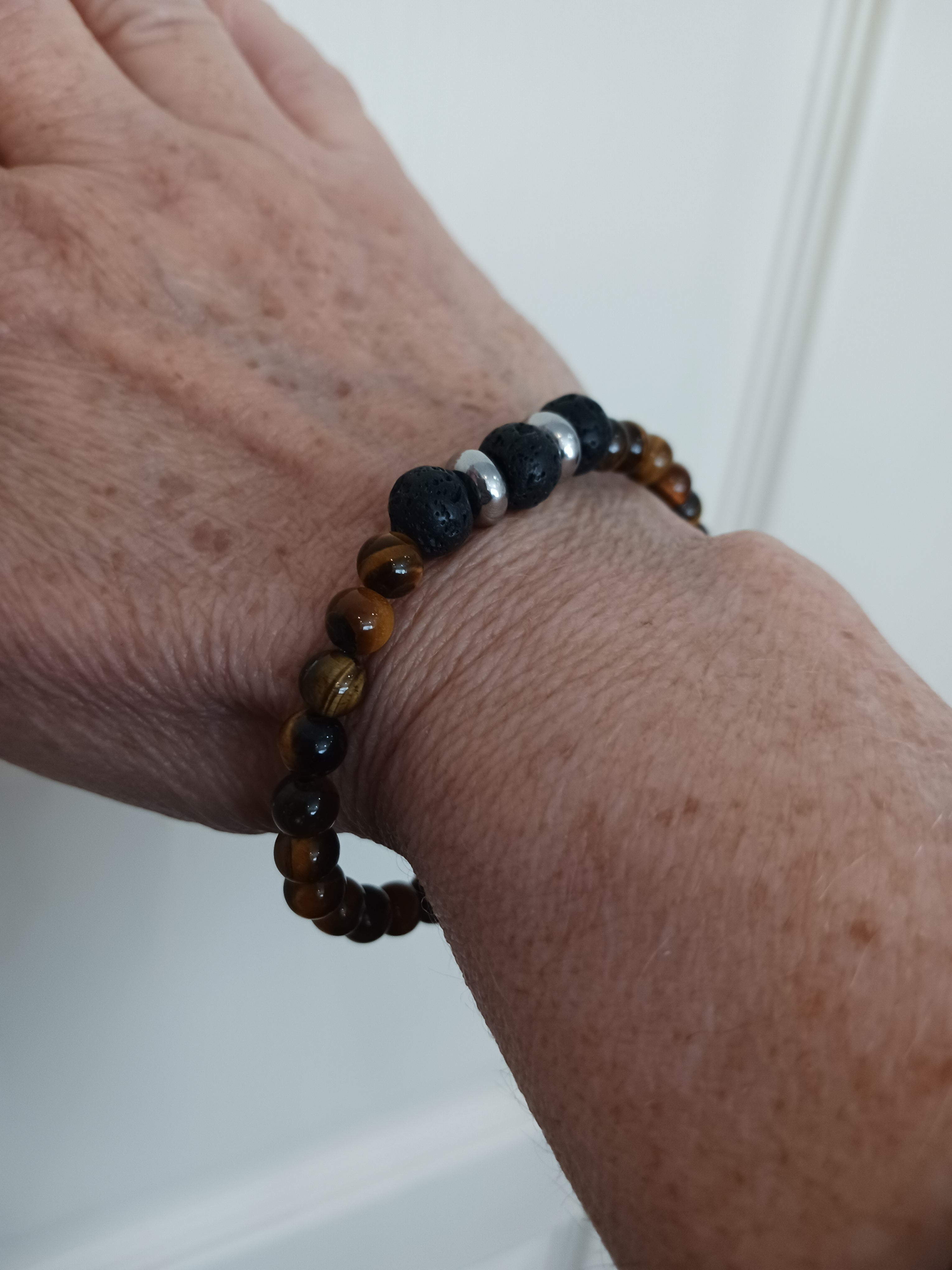 Bracelet homme Oeil de Tigre