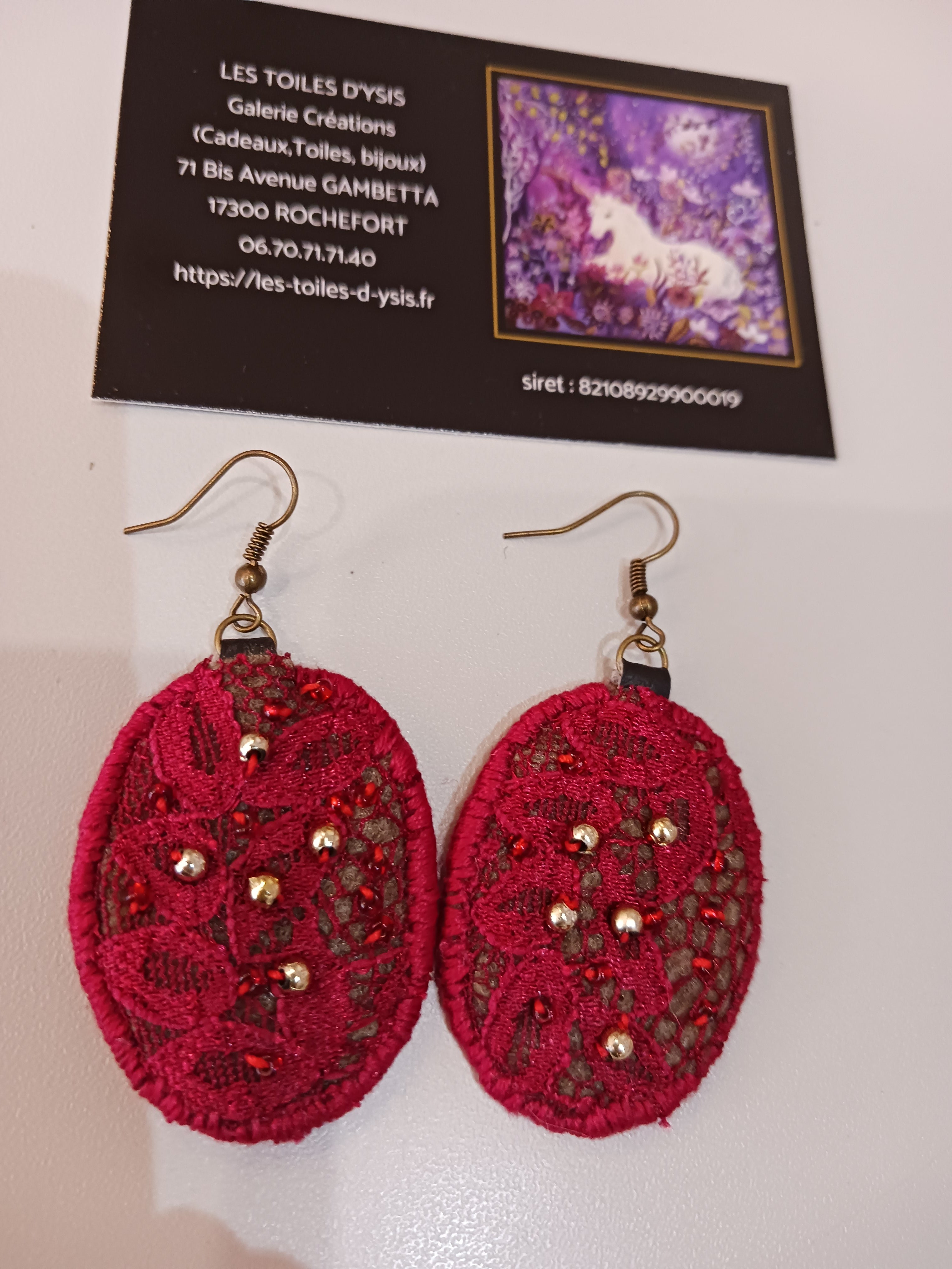 Boucles dentelle passion