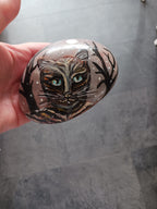 Chat sous la lune