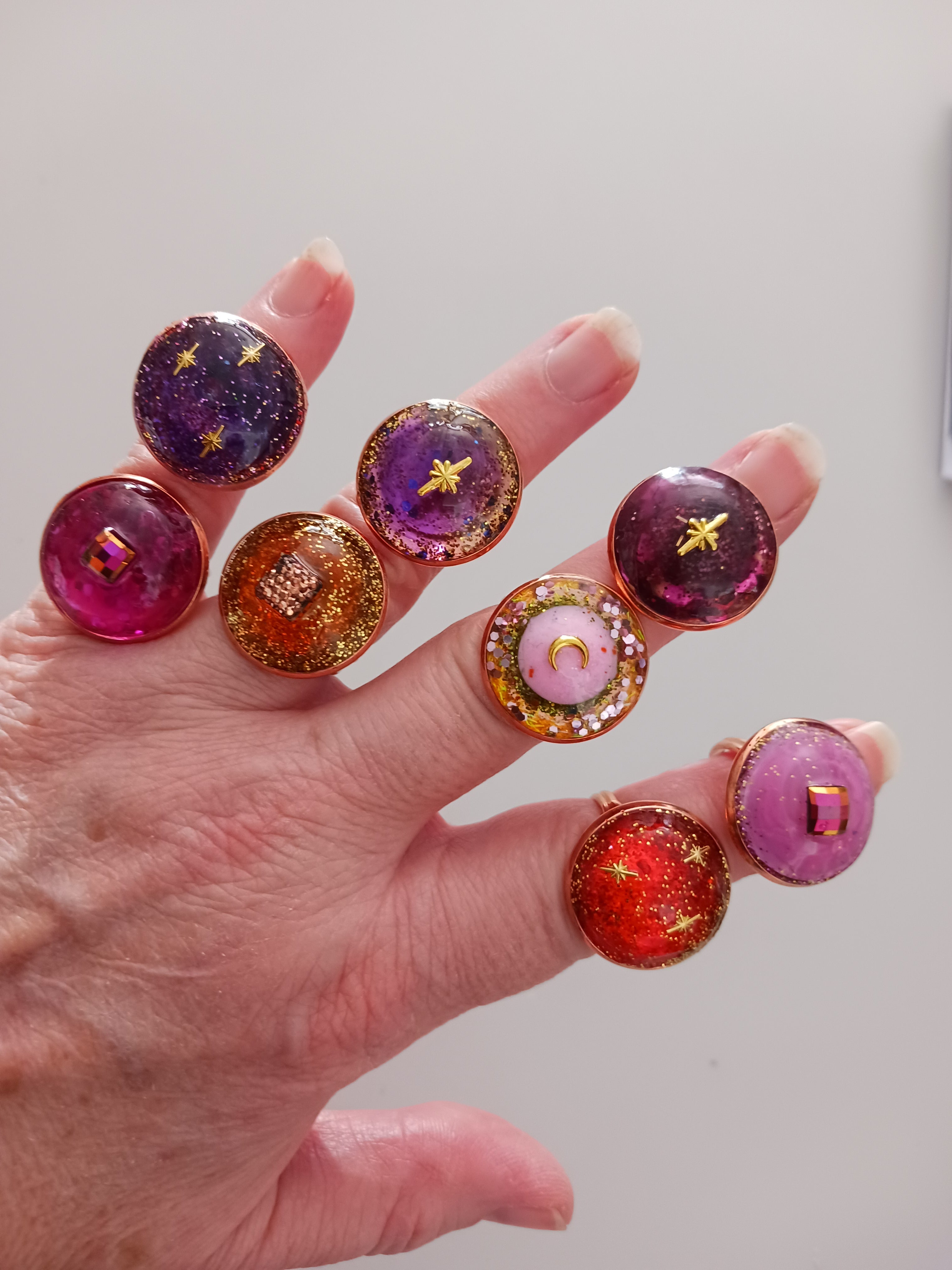 Bague "Attraction Lunaire"