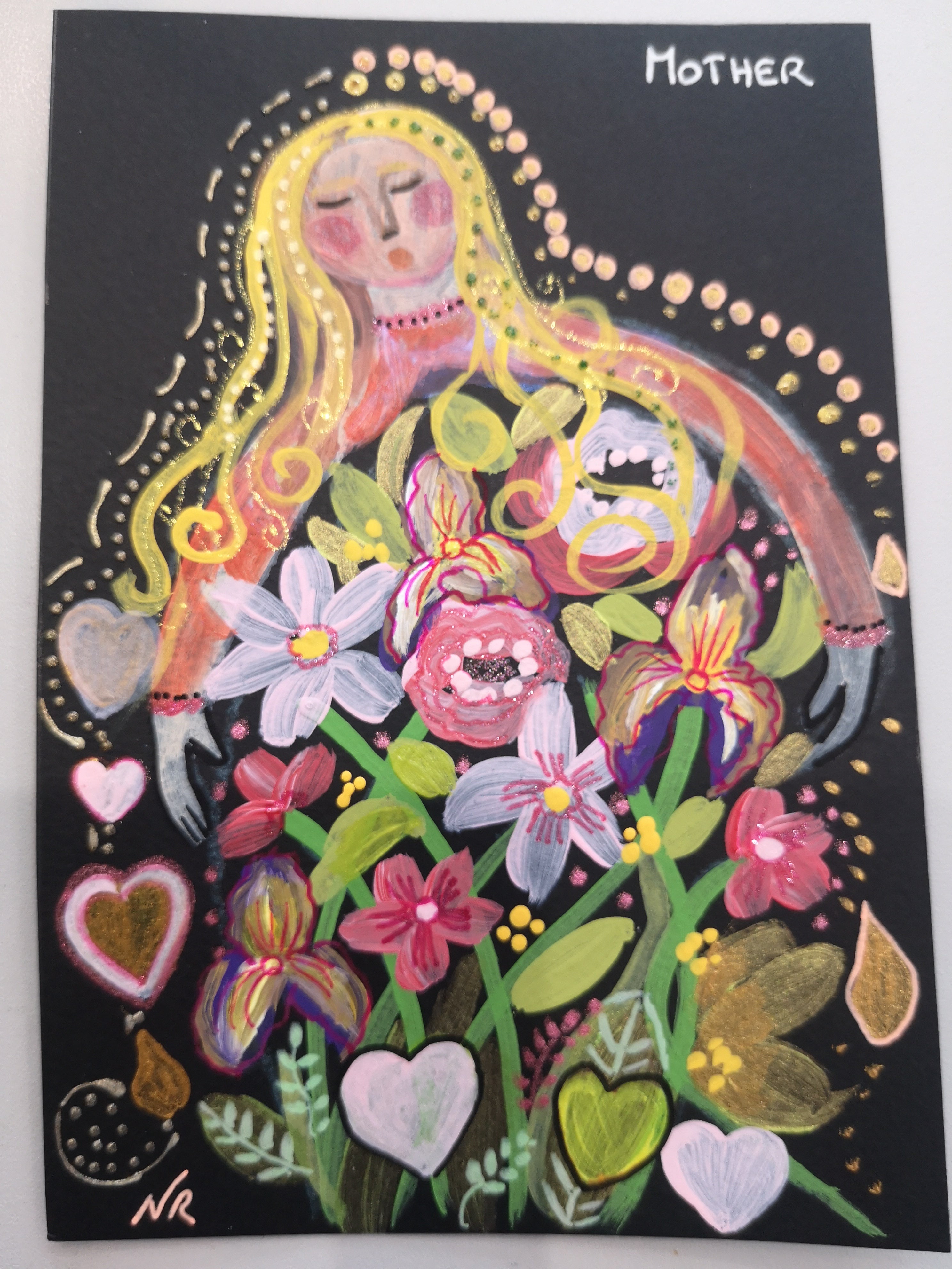 Mère Nature et fleurs
