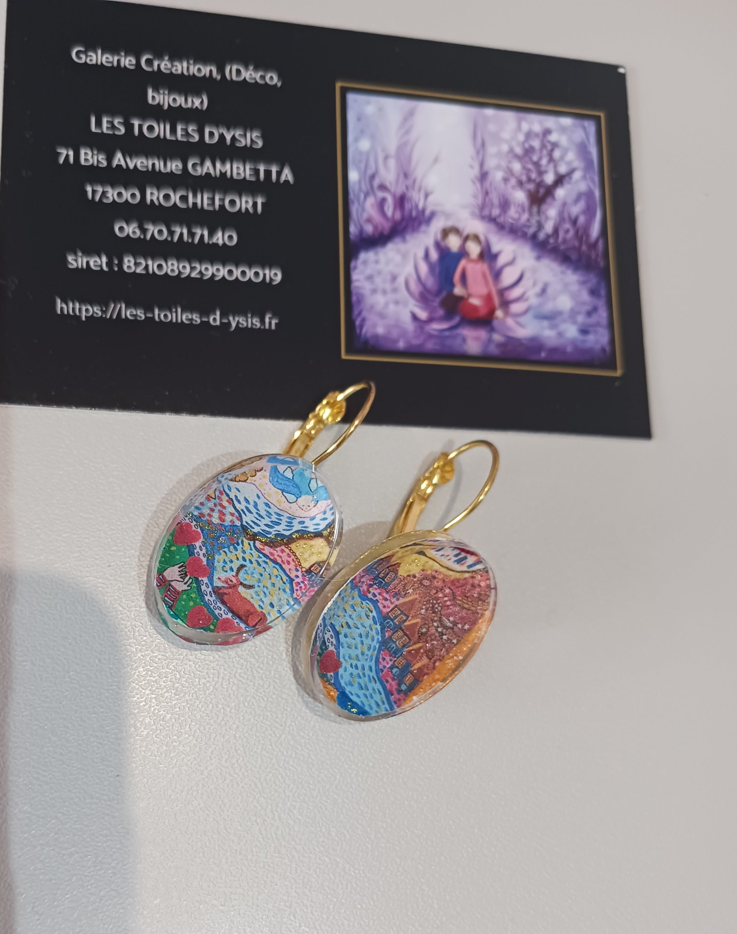 Boucles "Village et bœuf"