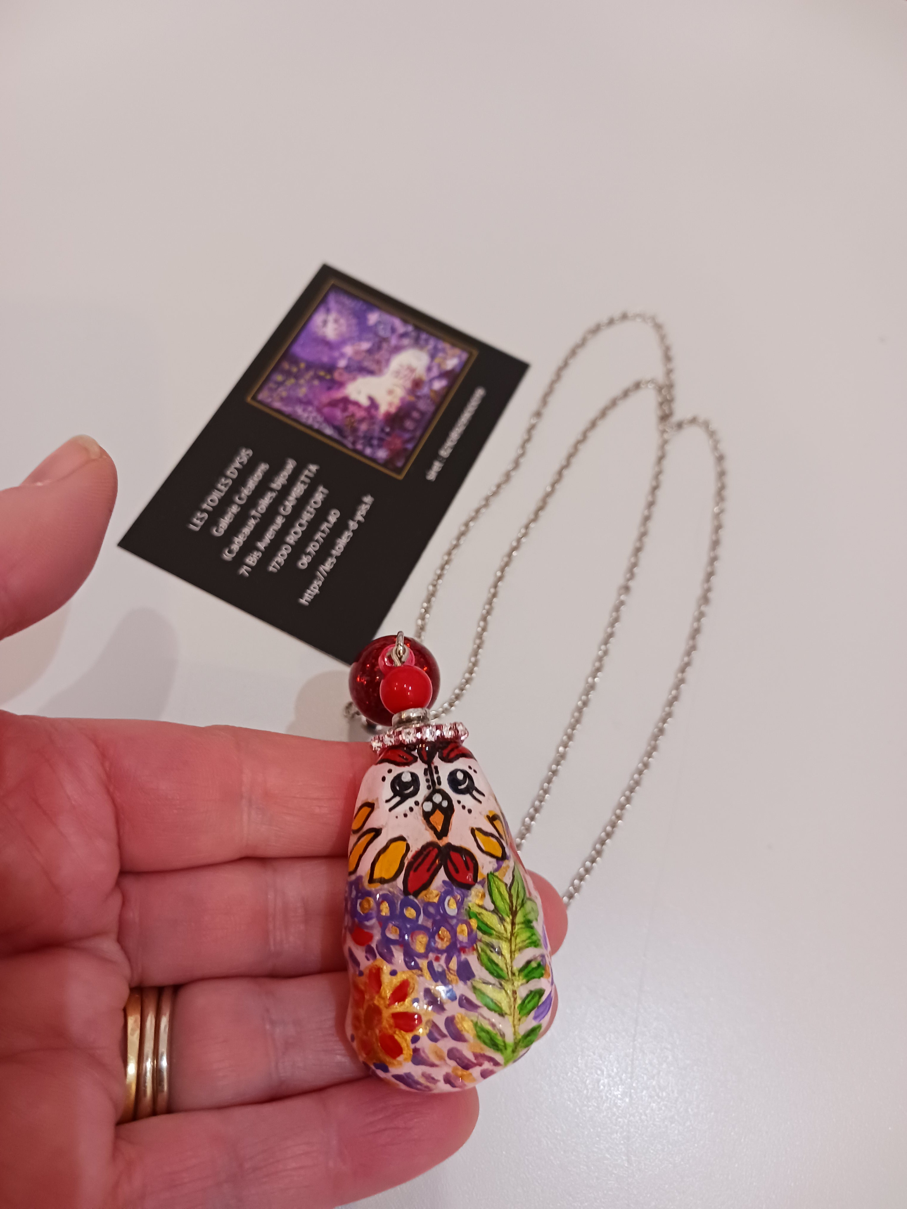Collier Kiki la cocotte
